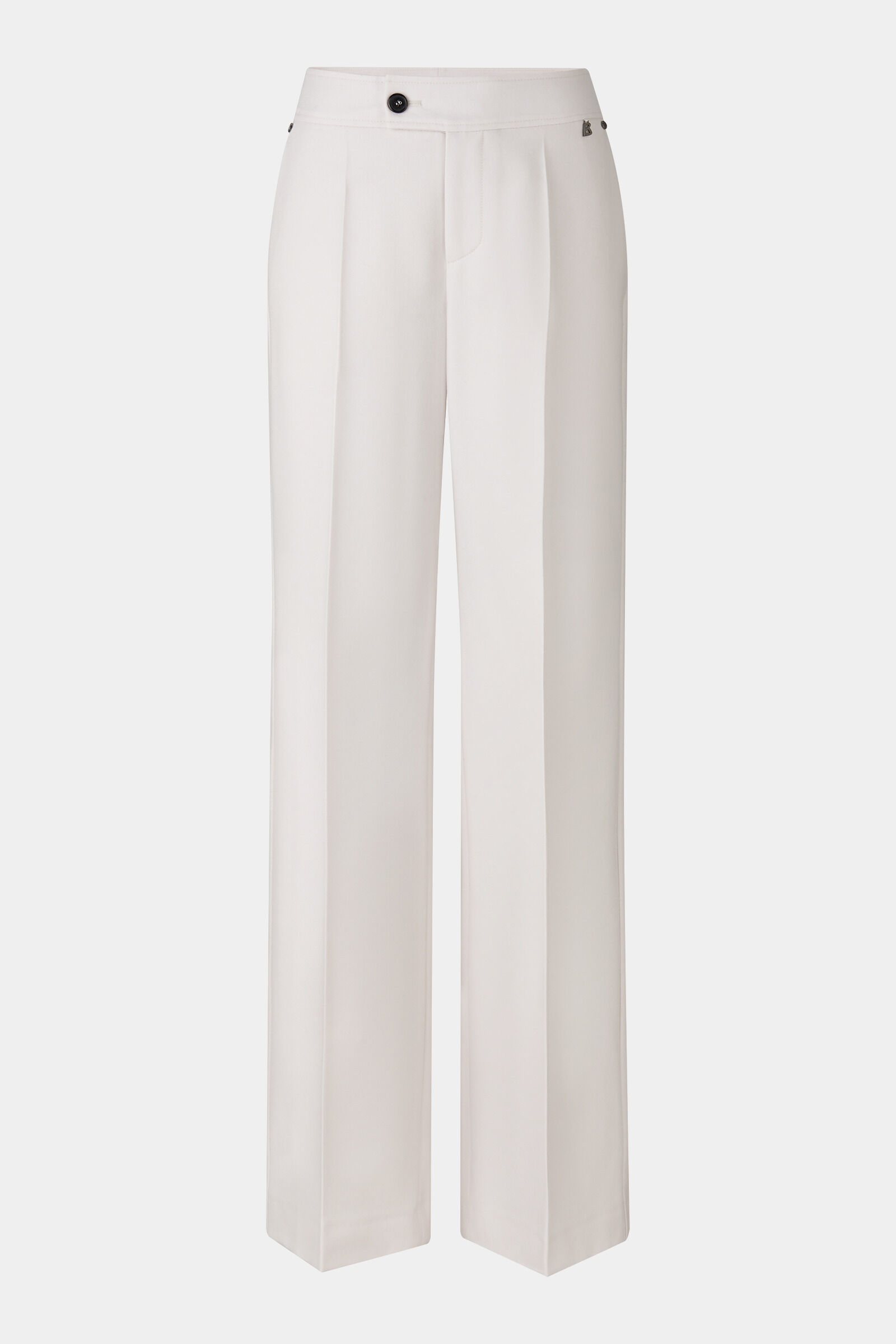 Pure new wool trousers Hermia Cream