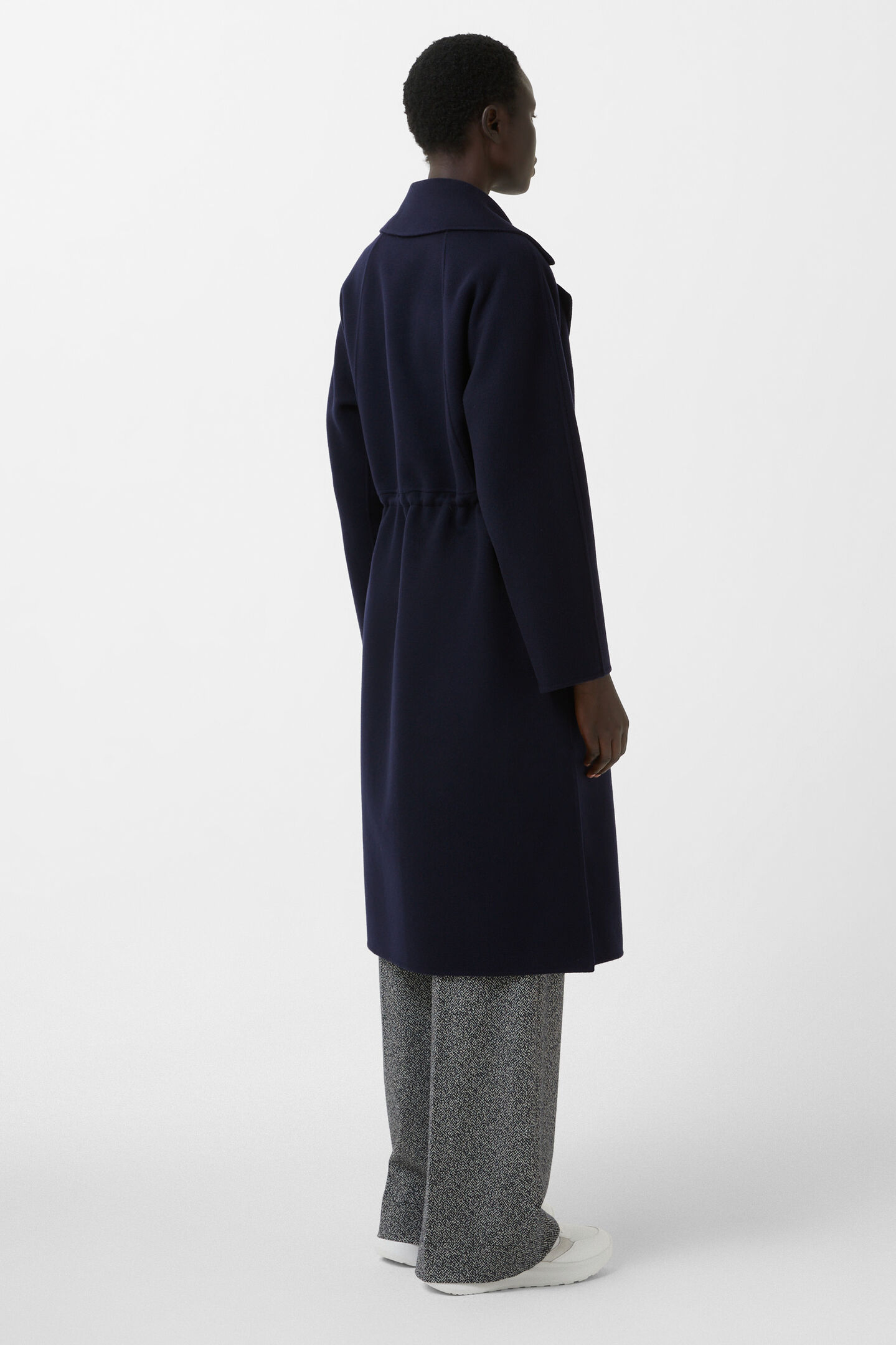 Imani wool coat Navy blue