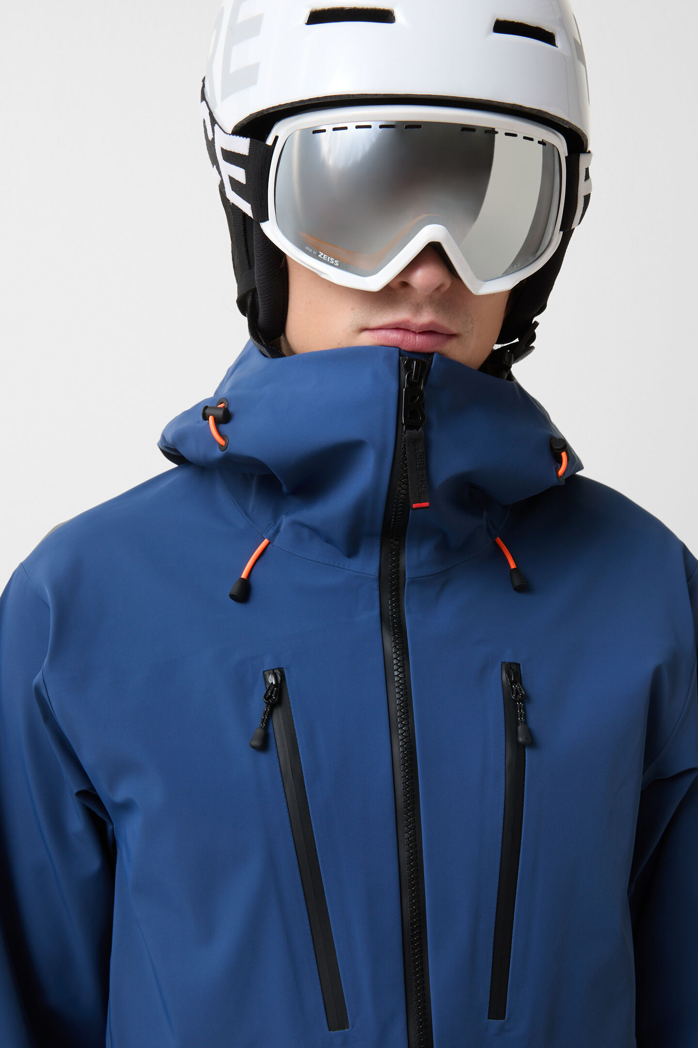 Veste de ski softshell Piaro Bleu