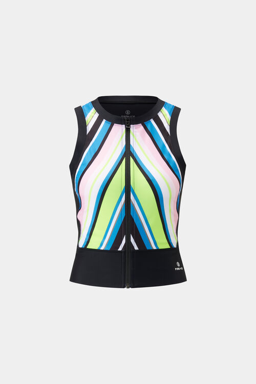 Zip top Alma Blue/Lime/Black