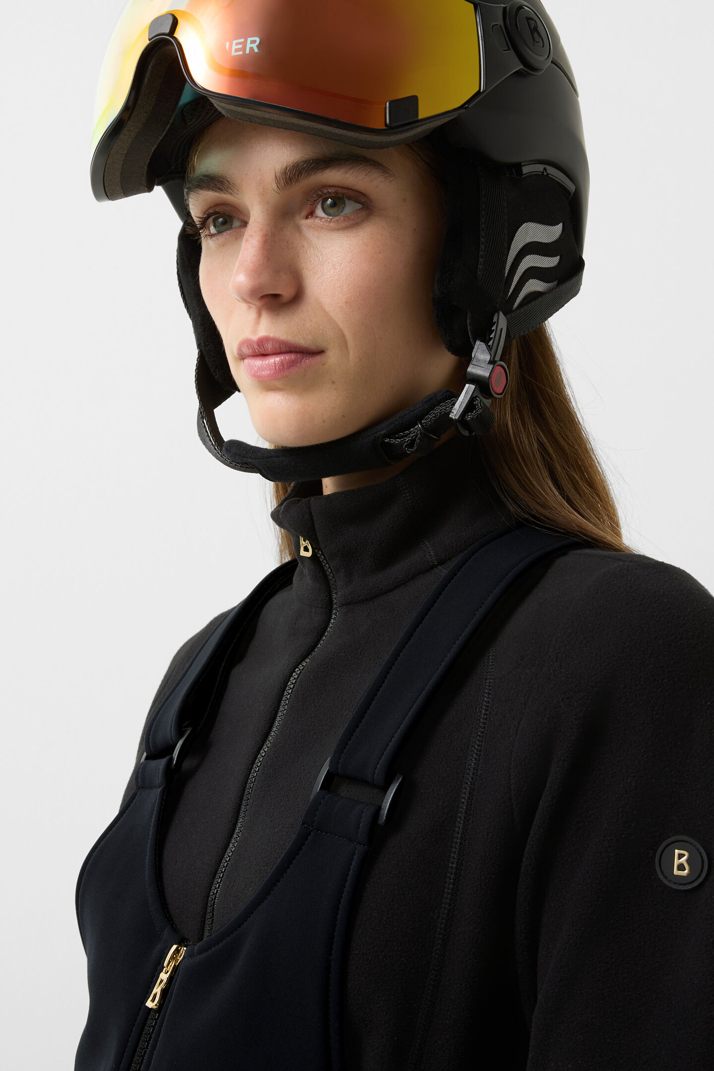 Cari softshell dungarees Black