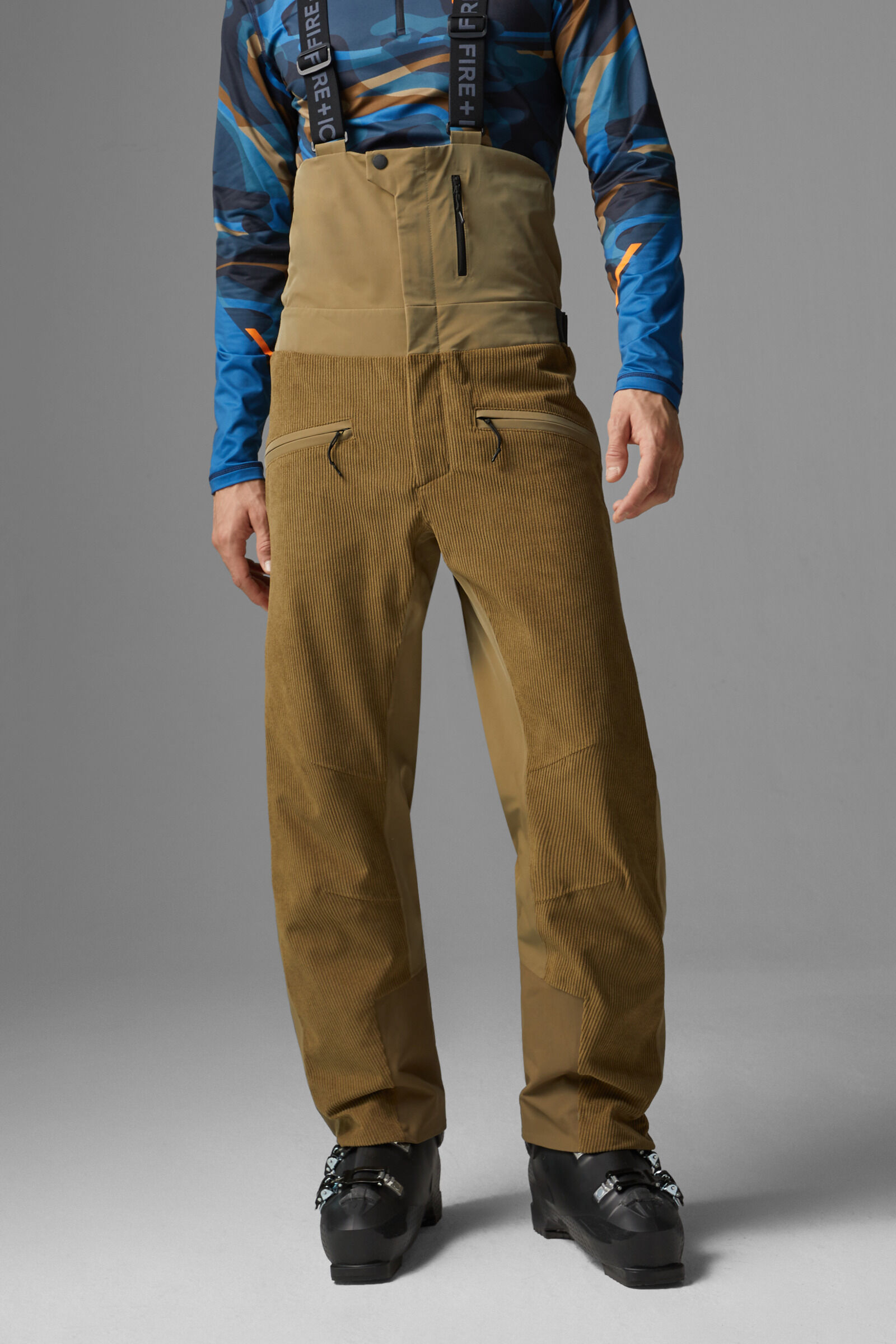 FIRE ICE Geary Corduroy ski trousers for men