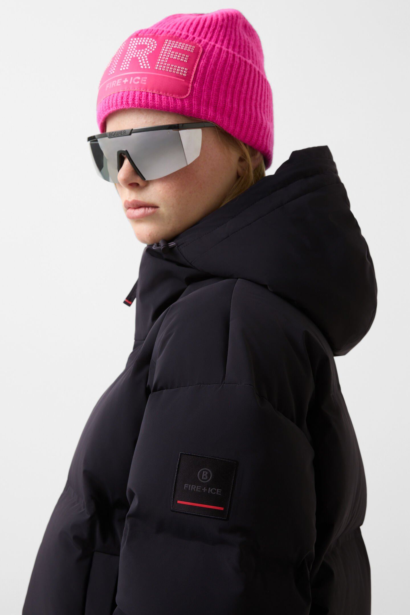 Neila down ski jacket Black