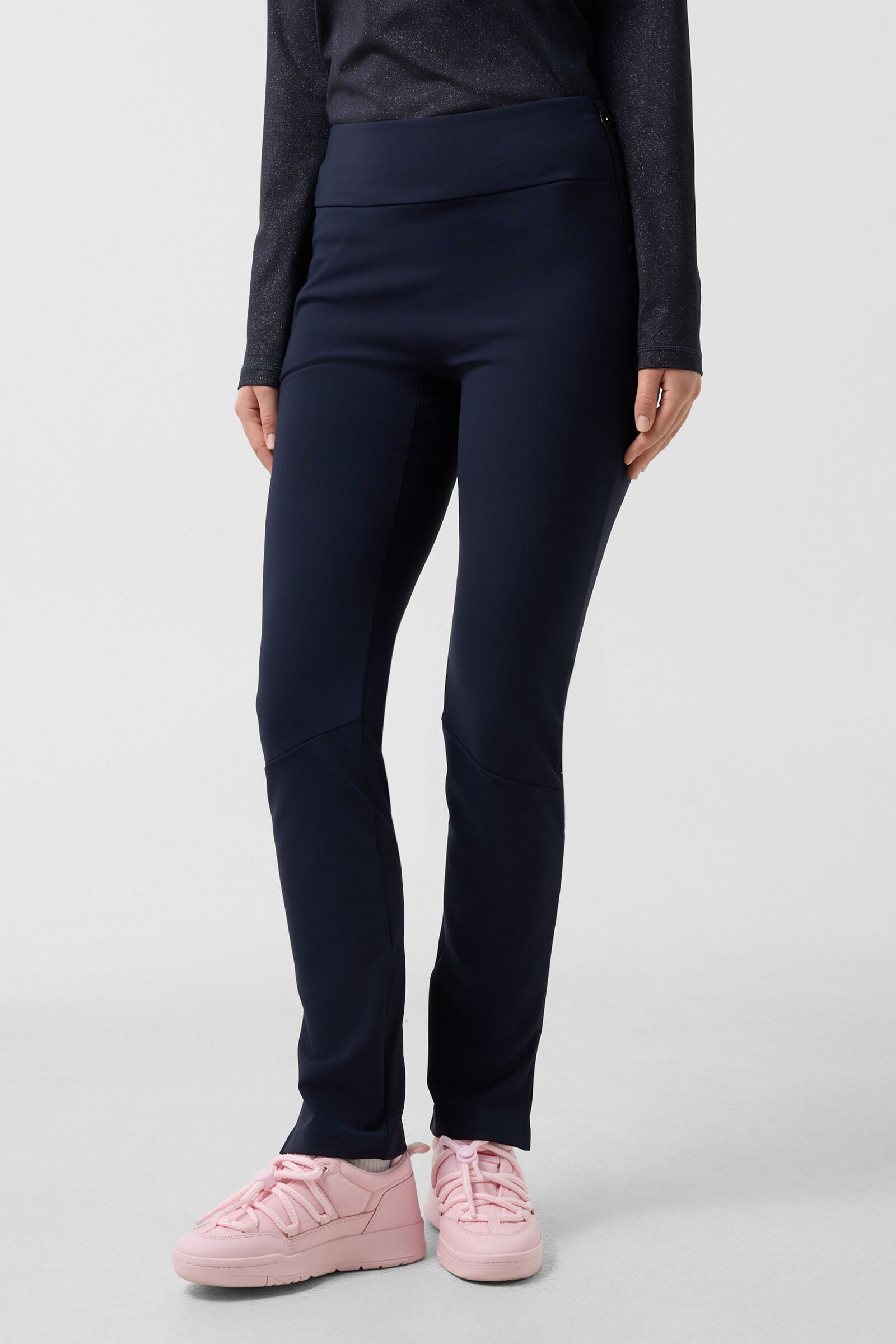 Camel Functional Trousers Navy