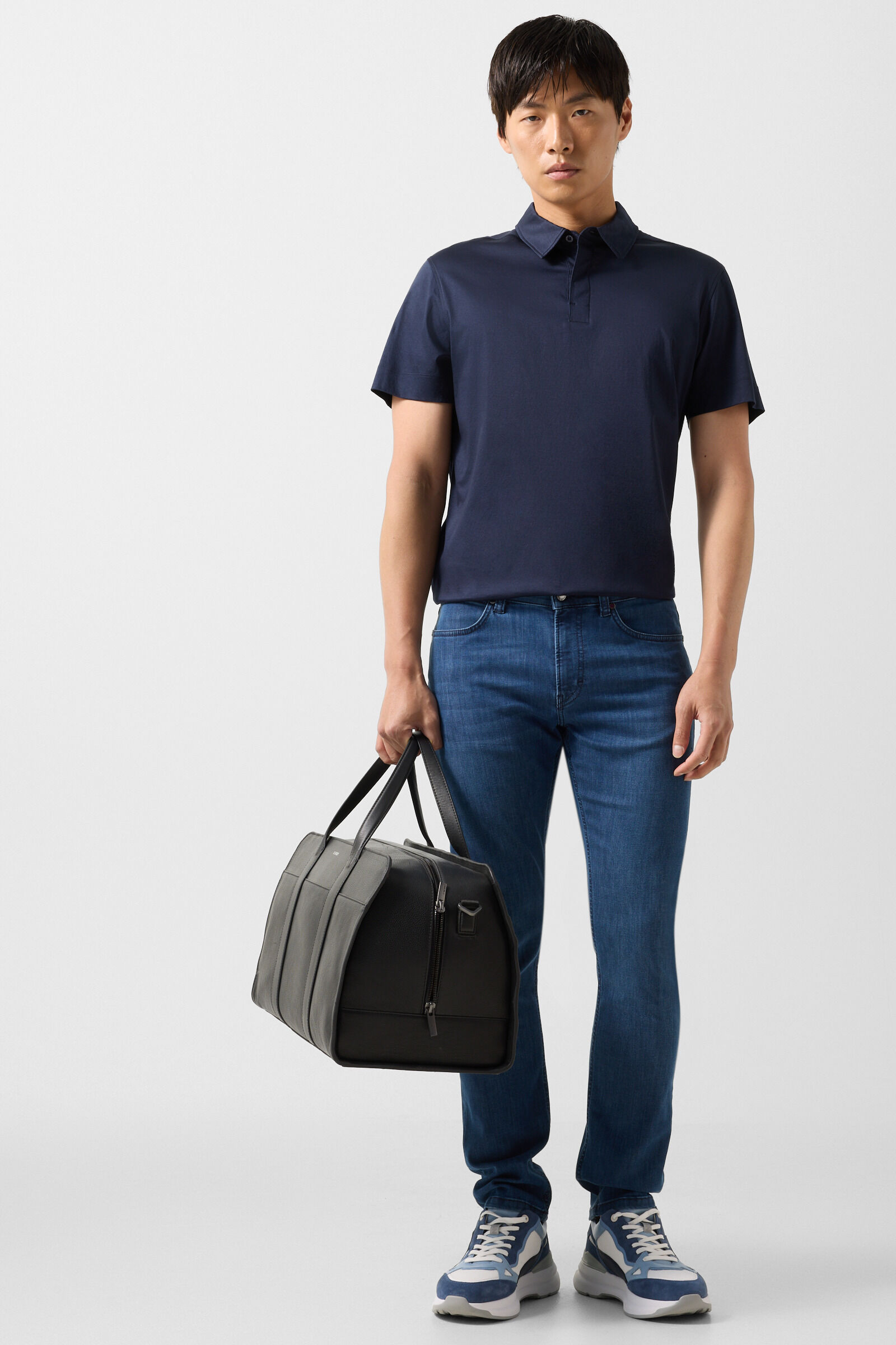 Tayden polo shirt Navy blue