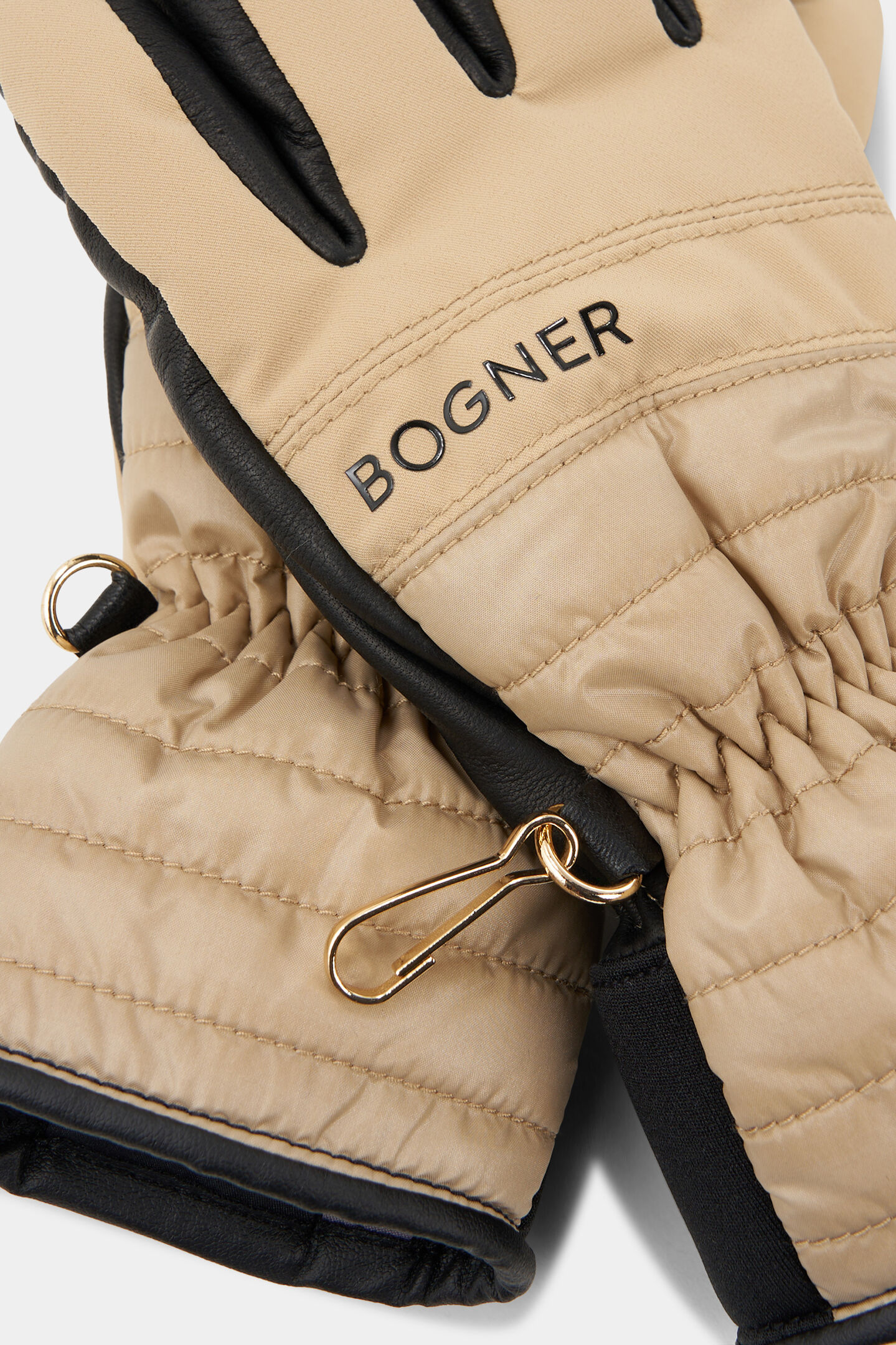 Cadis gloves Beige/black