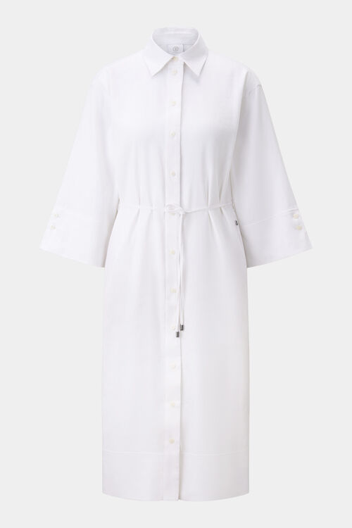 Reika shirt dress White