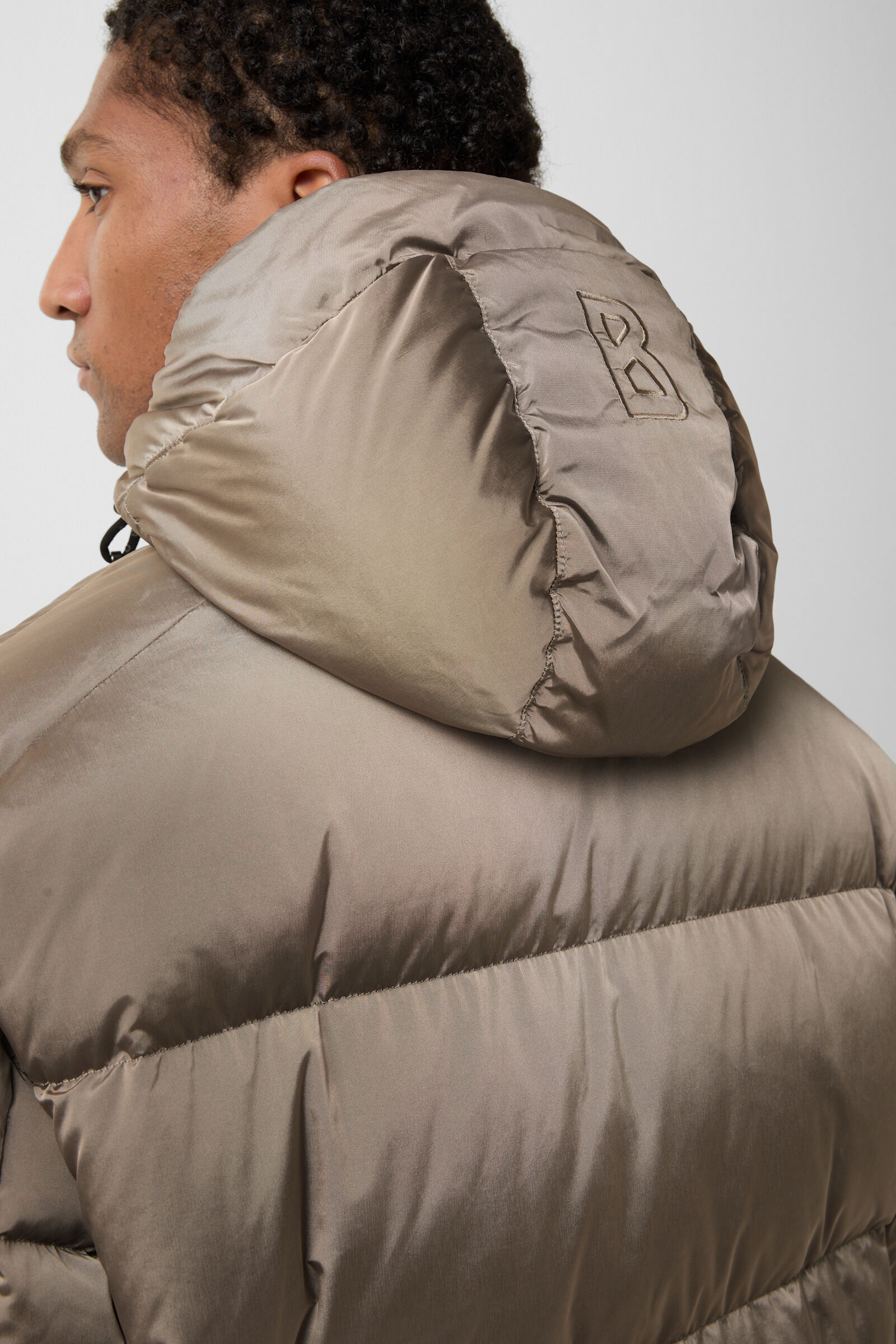 Erico down coat Greige