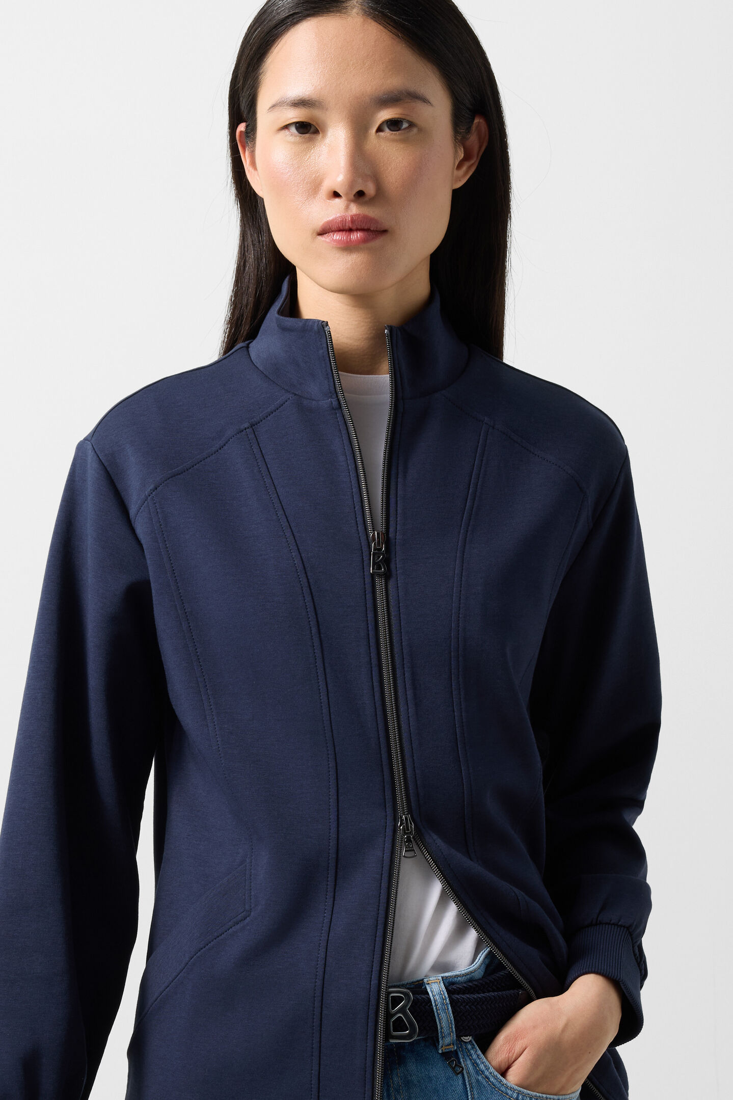 Calice jersey jacket Navy blue