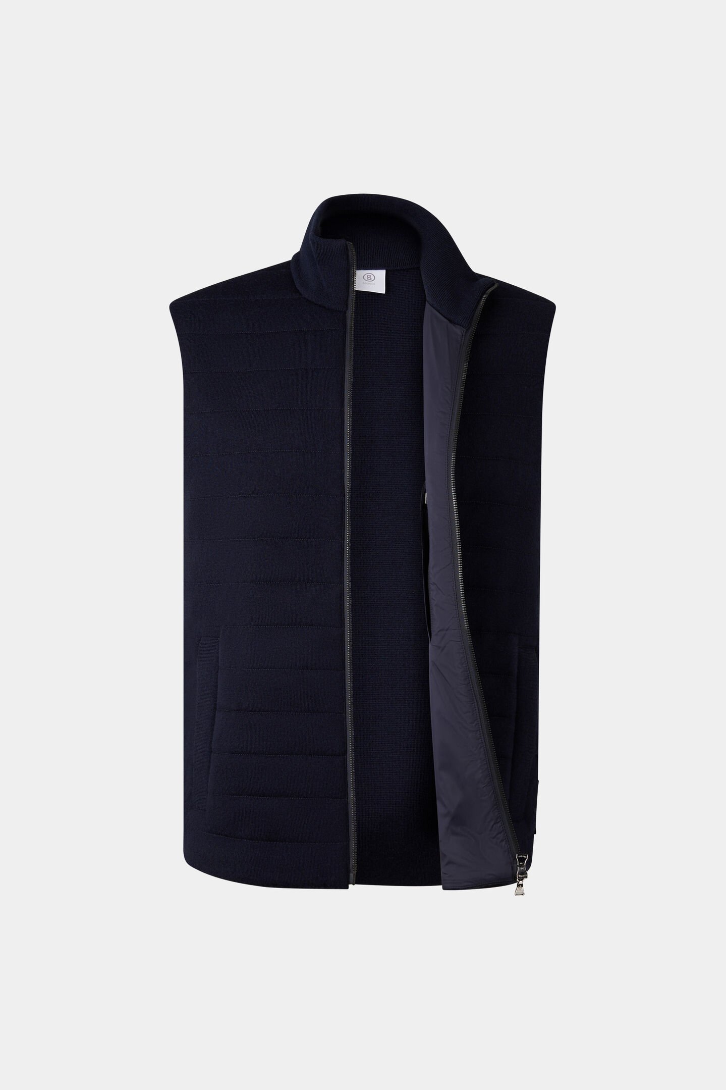 Lavin knitted vest Navy blue