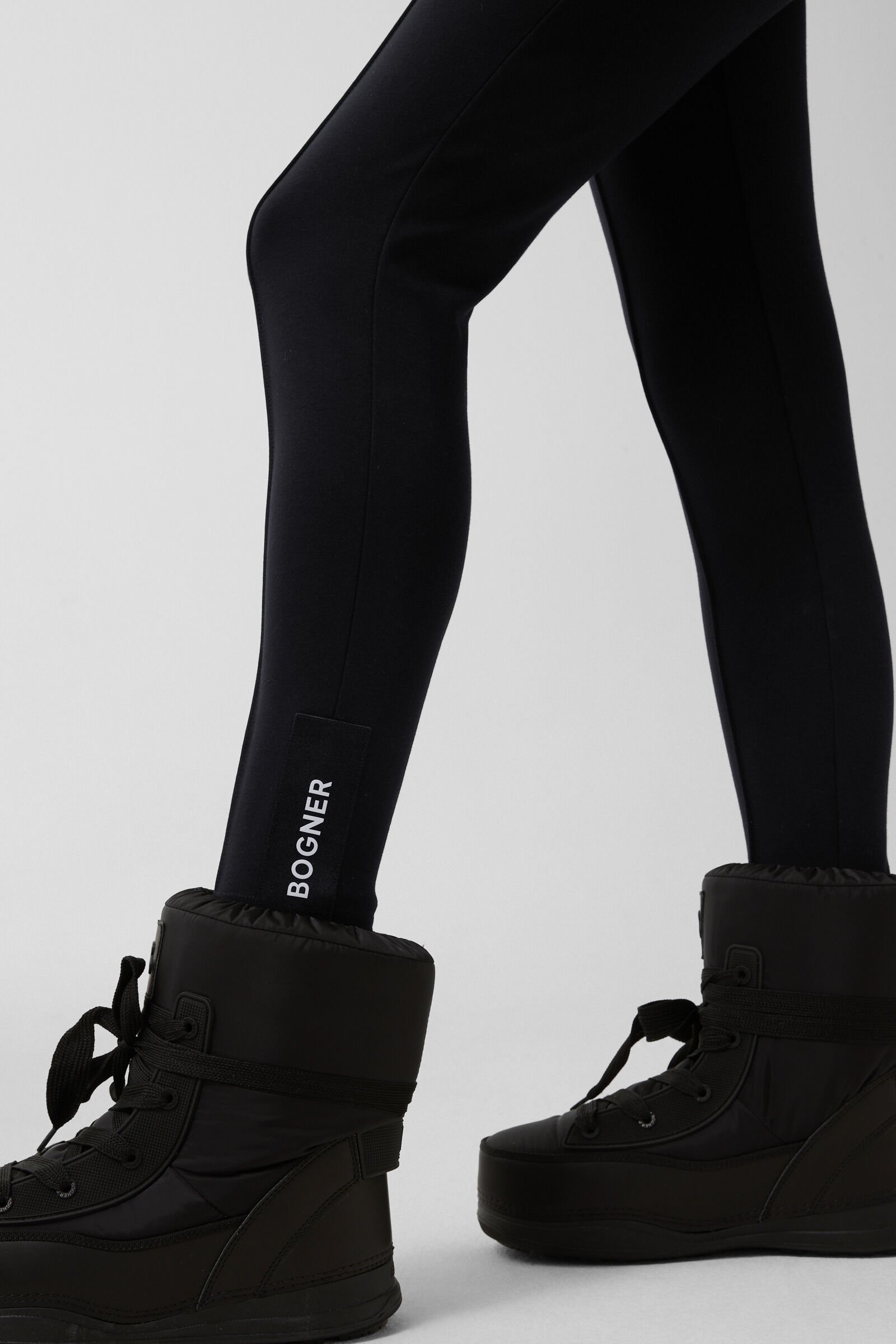 Kaela jersey stirrup trousers Black