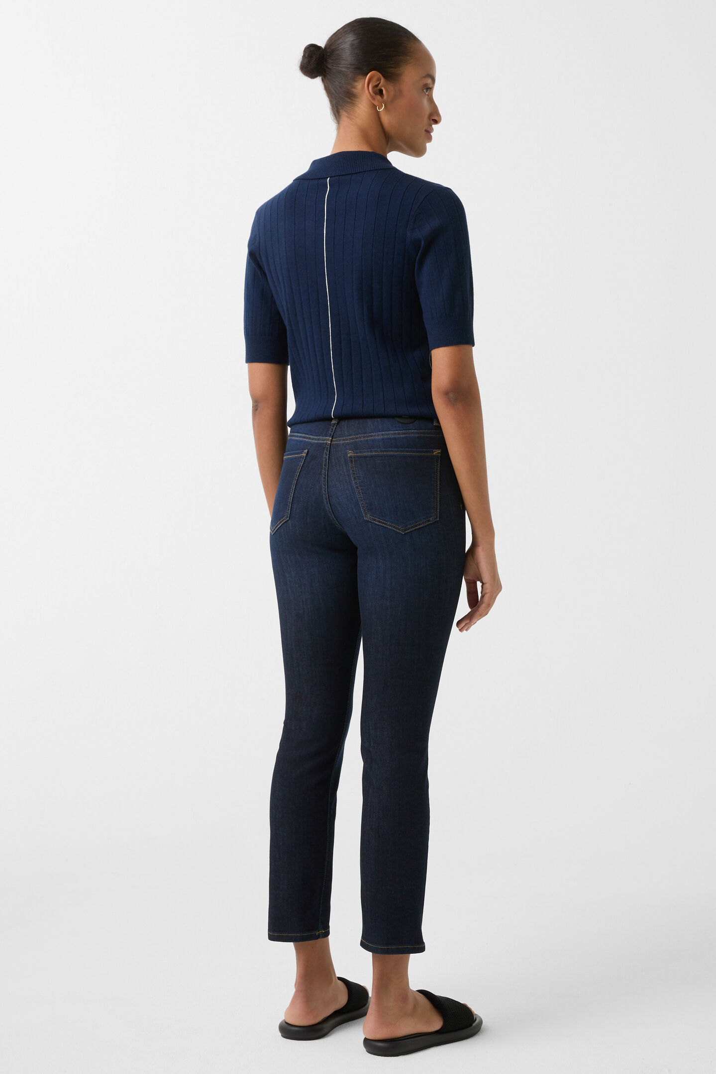 Slim Fit Jeans Julie Dark Denim Blue