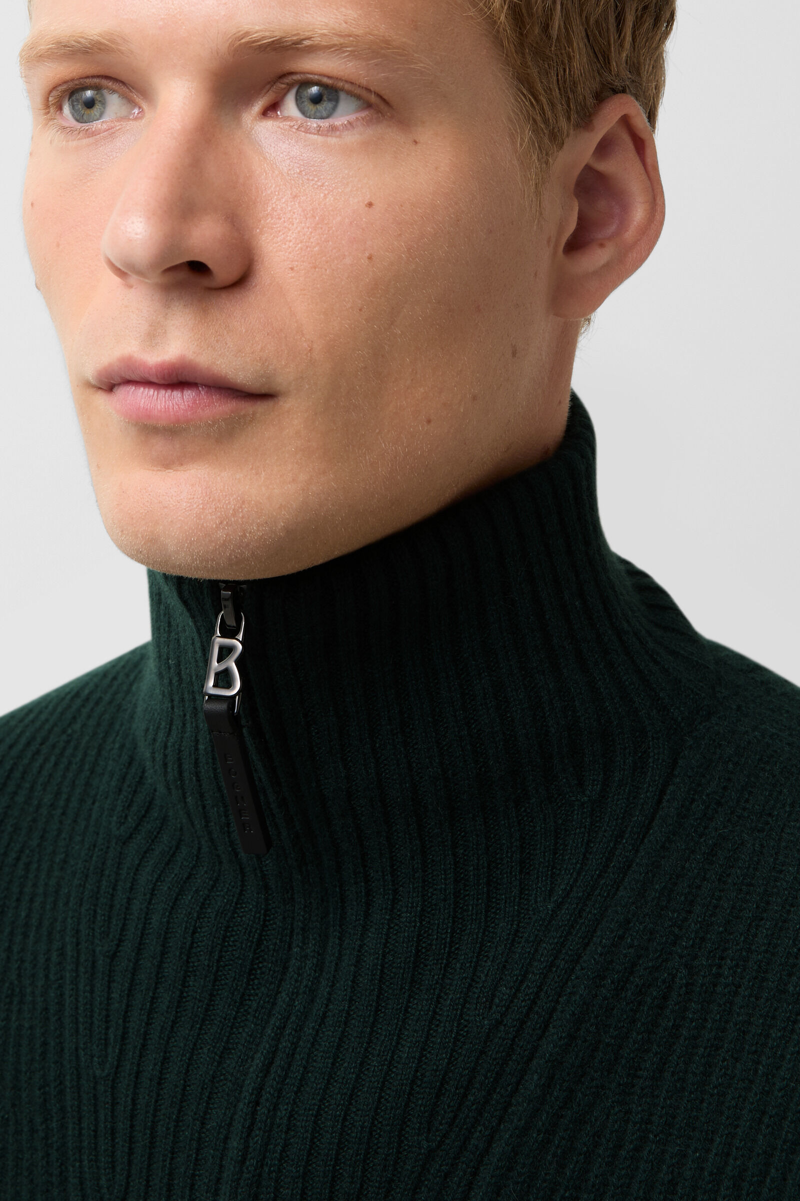 Balvin cashmere troyer Dark green