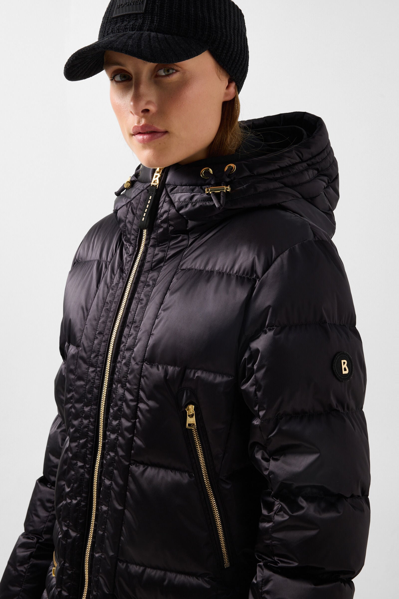 Suna down coat Black