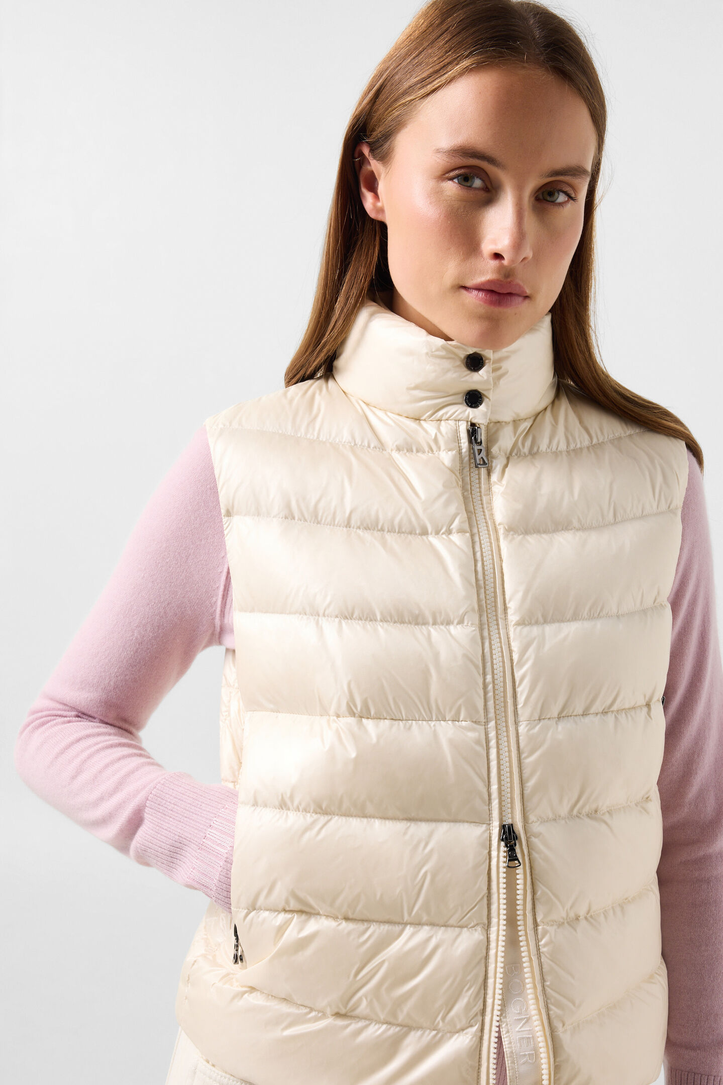 Leichtdaunenweste Milly Off-White