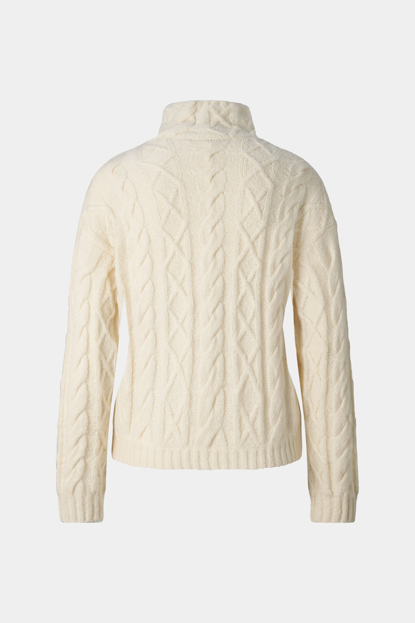 Schurwoll-Pullover Malene Off-White