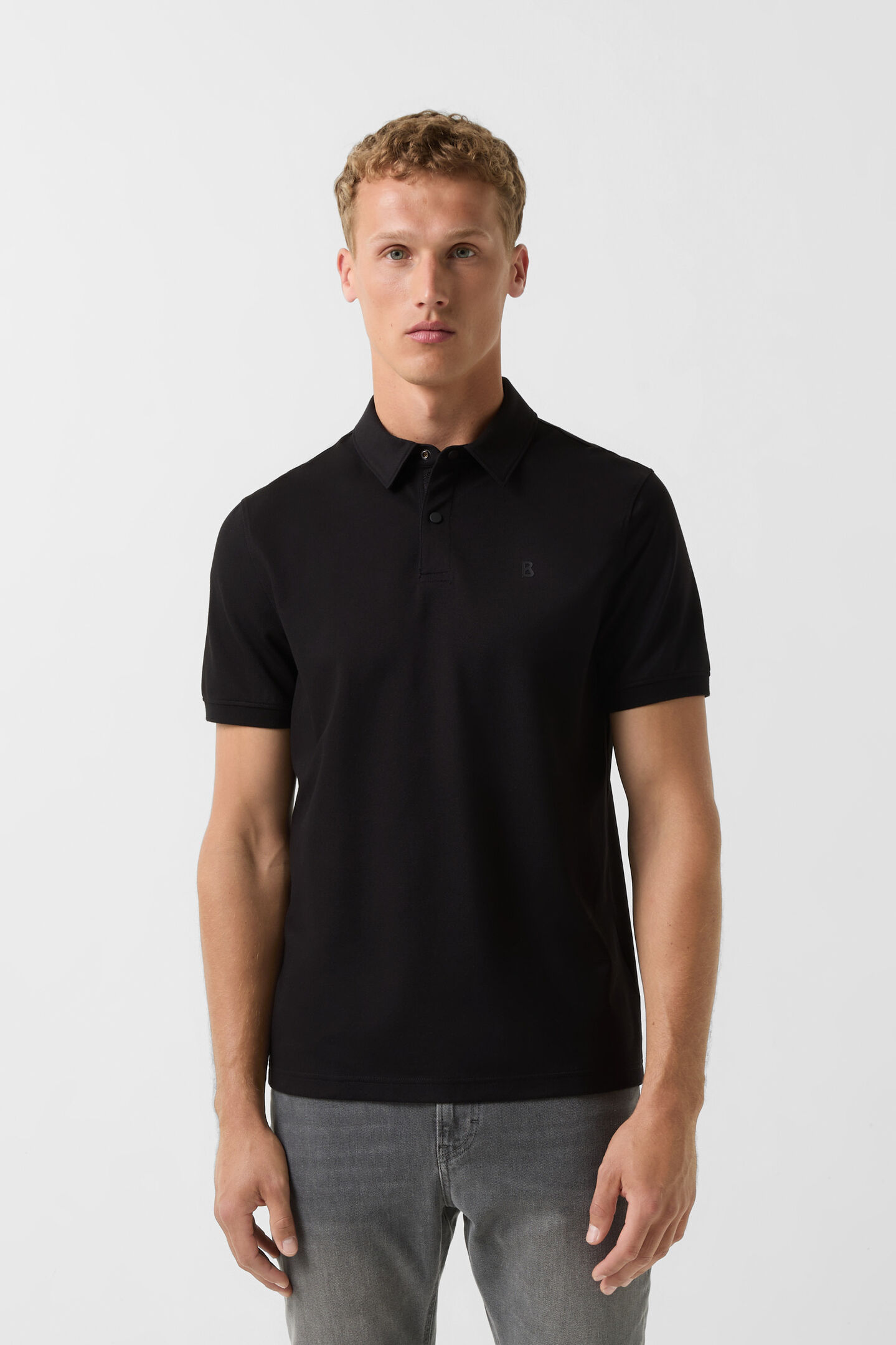 Polo-Shirt Timo Schwarz