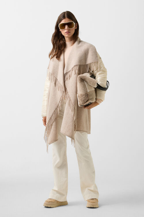 Poncho North Beige