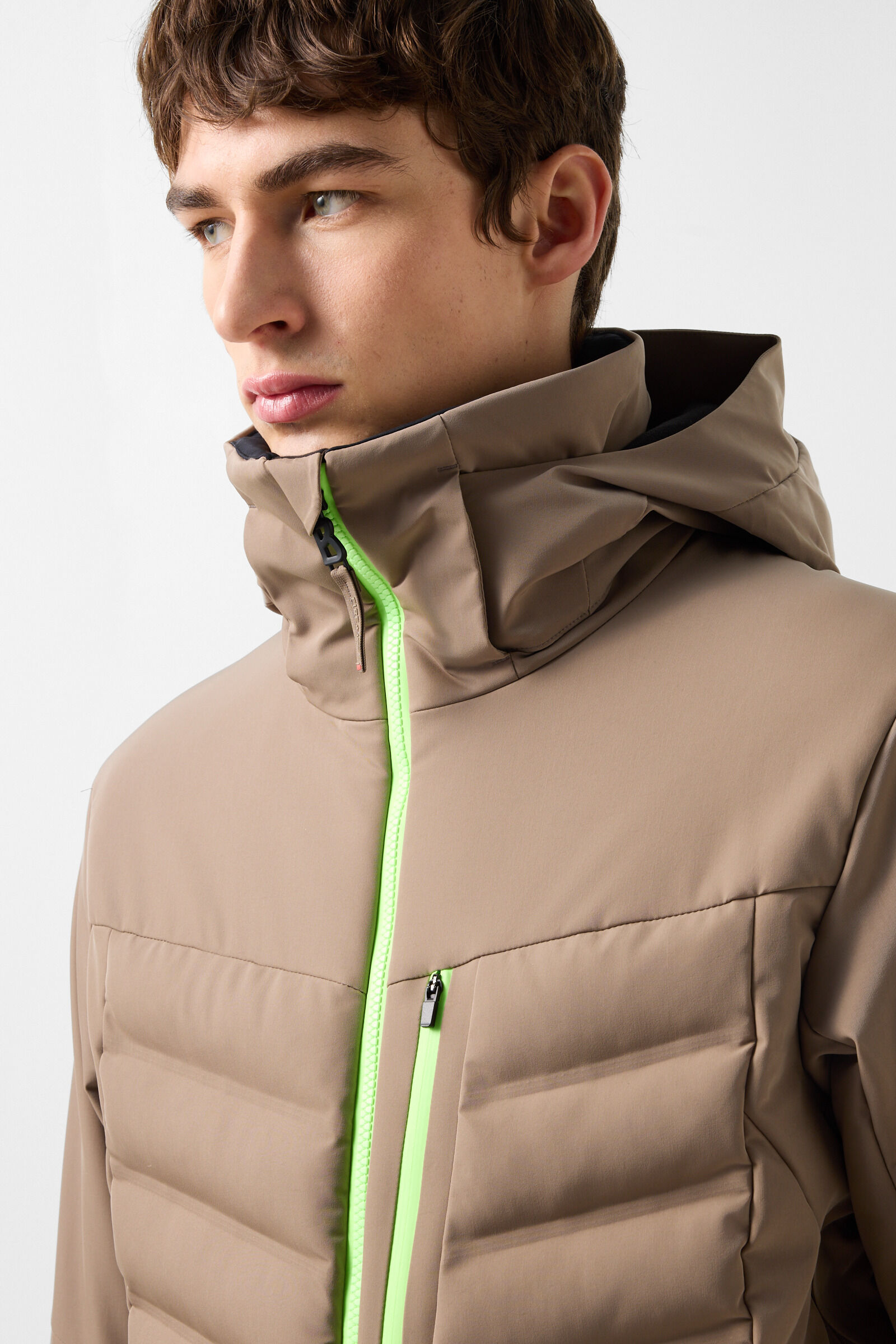 Skijacke Radek Taupe