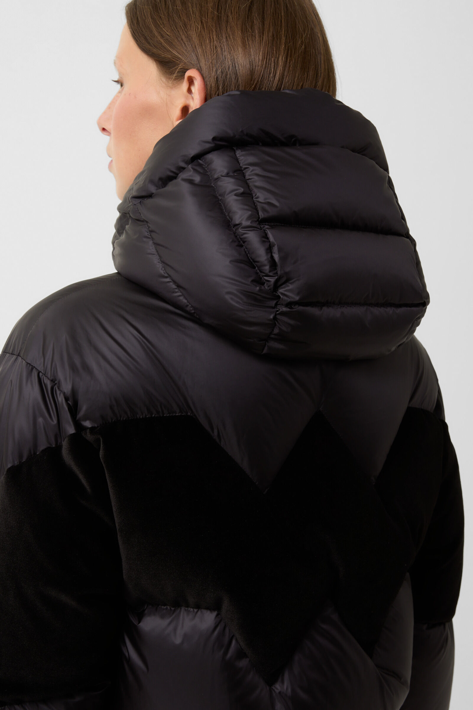 Cathy down jacket Black