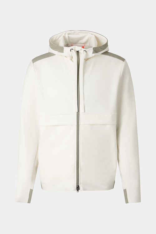 Ernesto jersey jacket Off-white/khaki