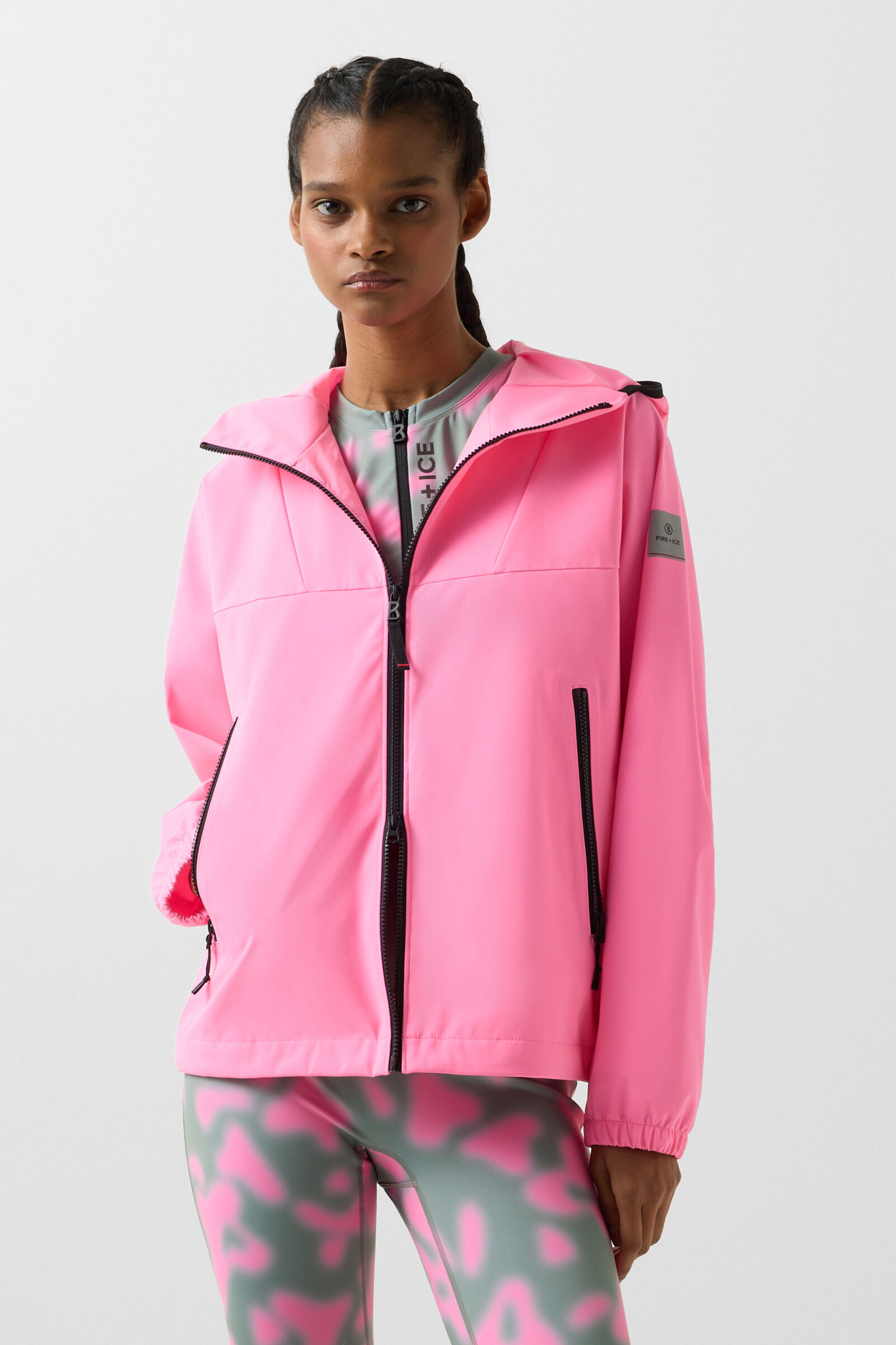Leska softshell jacket Pink