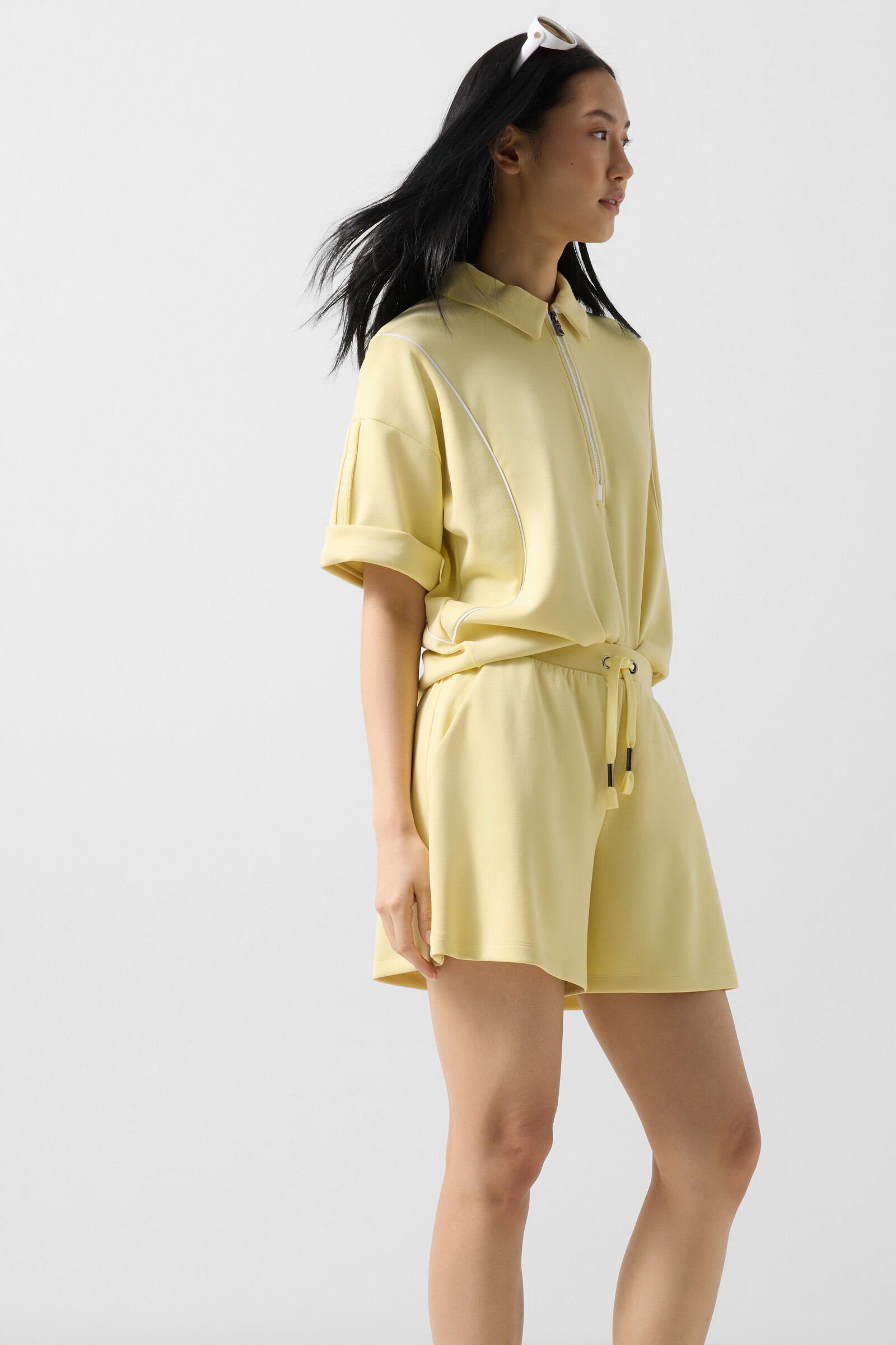 Alea sweatshorts Yellow