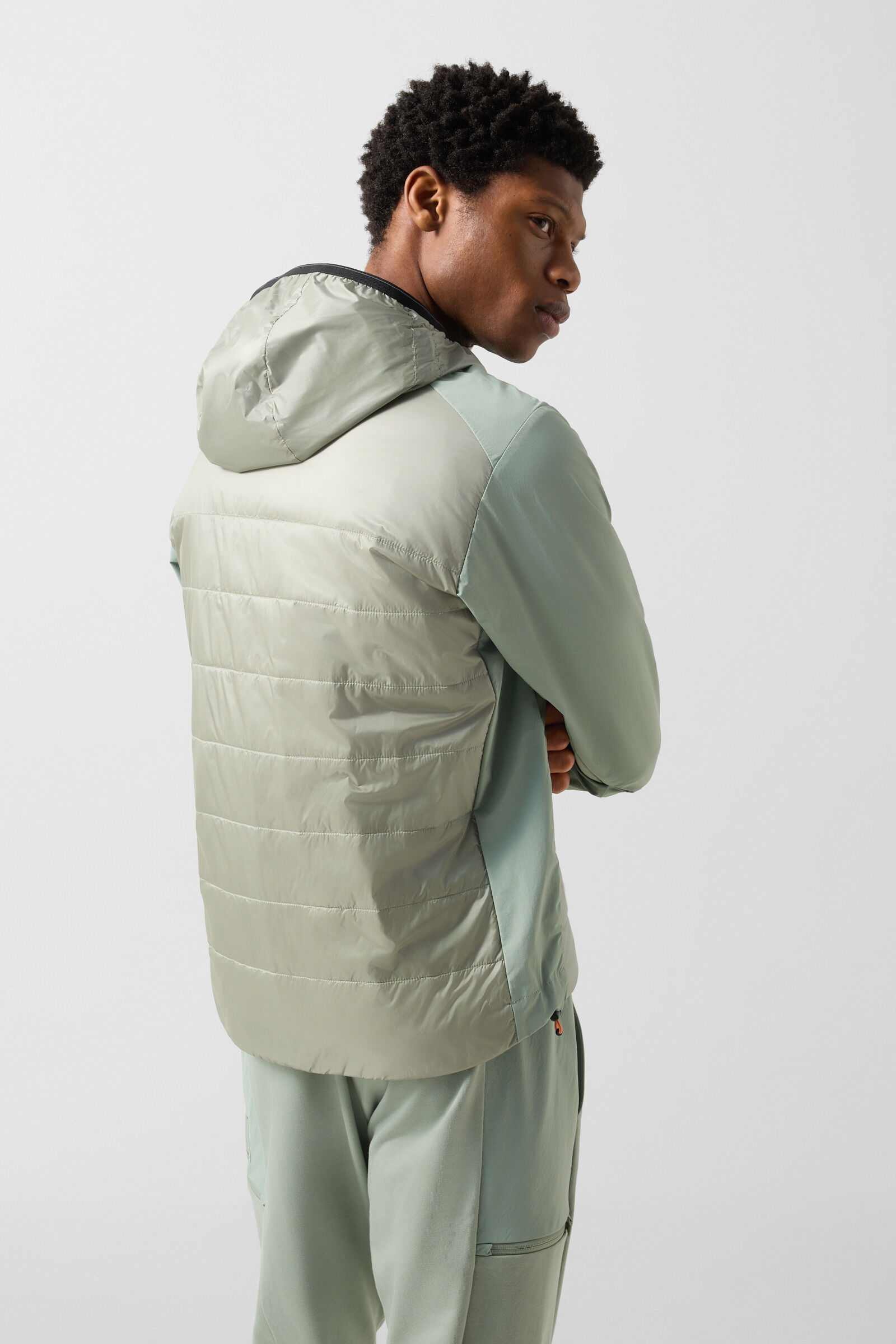 Kegan hybrid jacket Eucalyptus