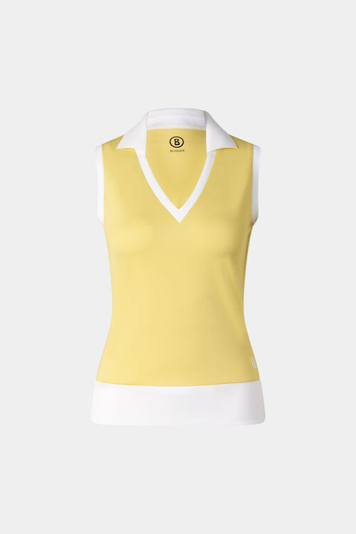 Polo top Alysha Yellow