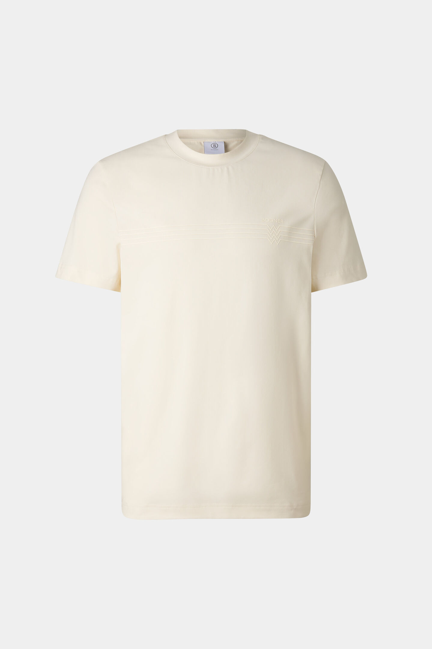 Baumwollmix-T-Shirt Ryan Off-White