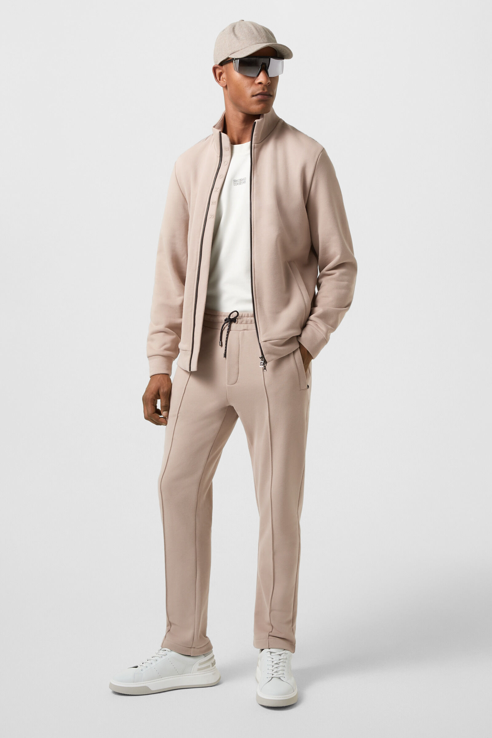 Sweatjacke Mario Greige