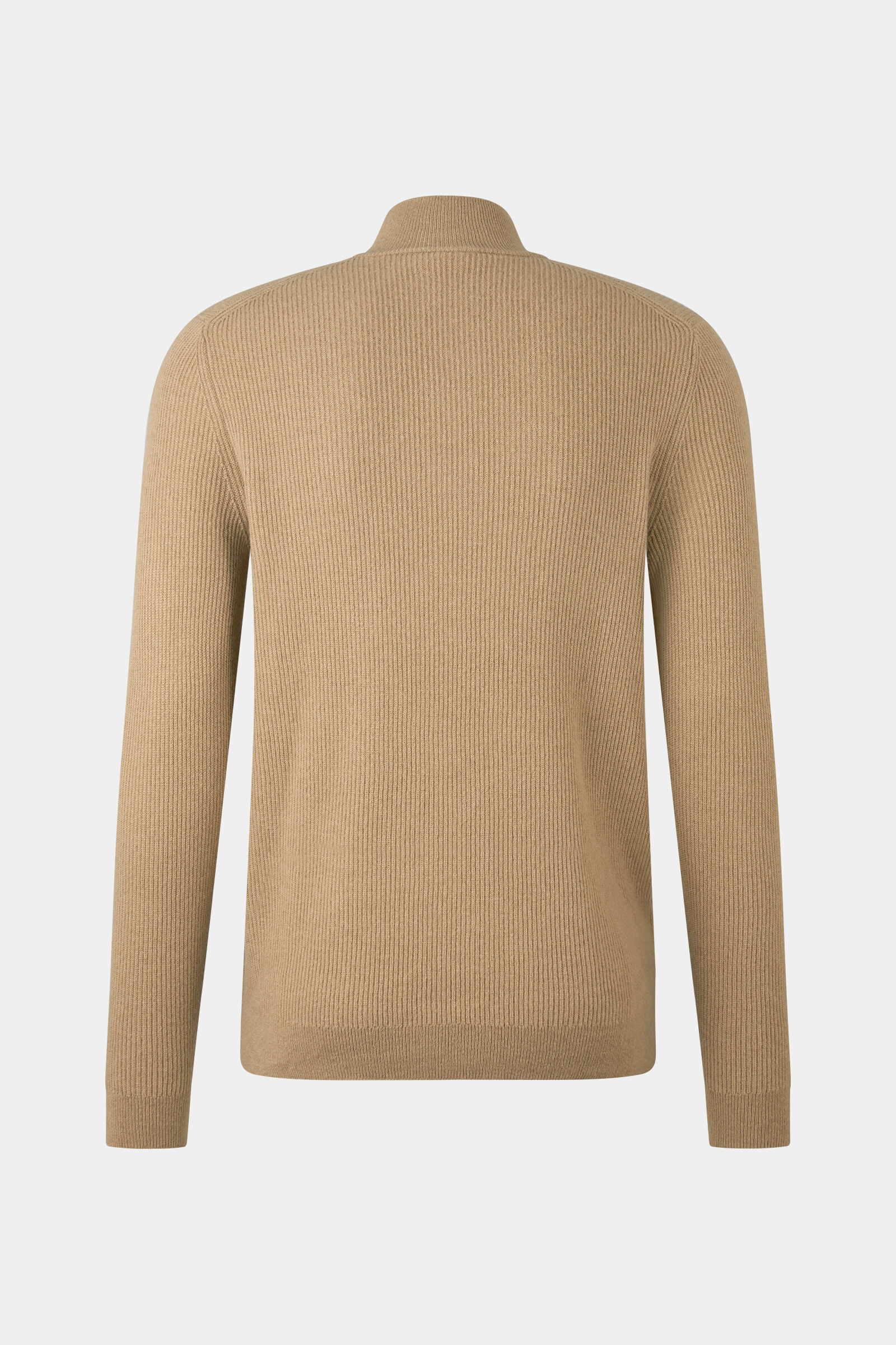 Pure new wool cashmere troyer Derek Camel