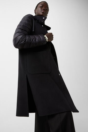 Isy woollen down coat Black Isy woollen down coat Black