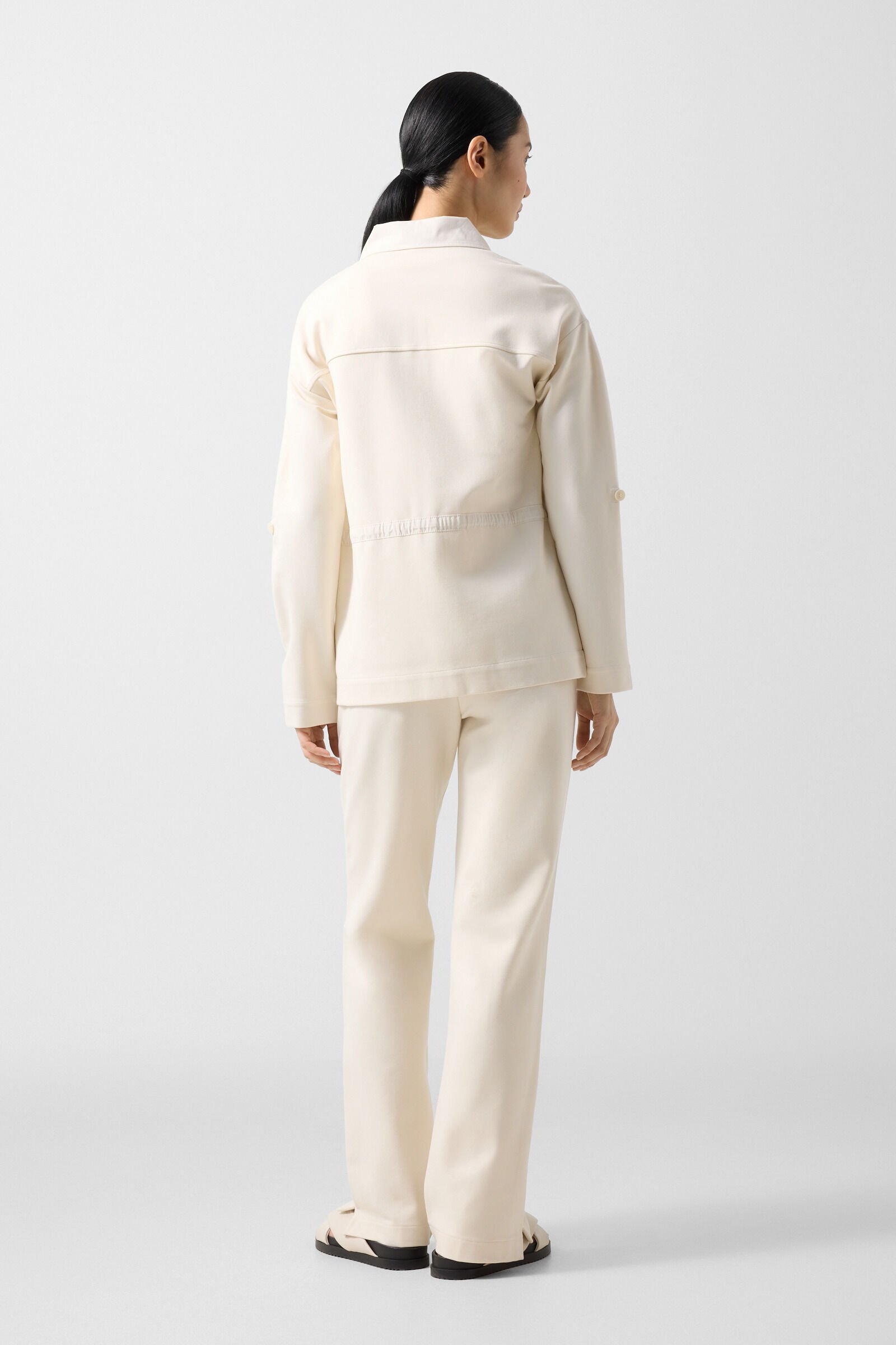 Paloma jersey jacket Cream