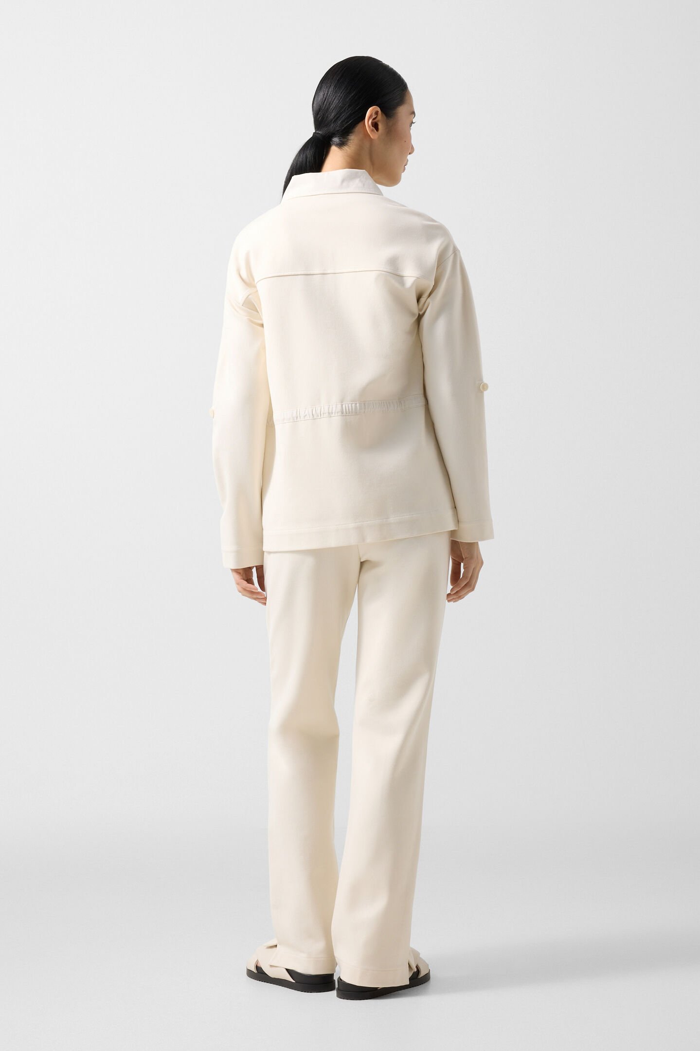 Paloma jersey jacket Cream