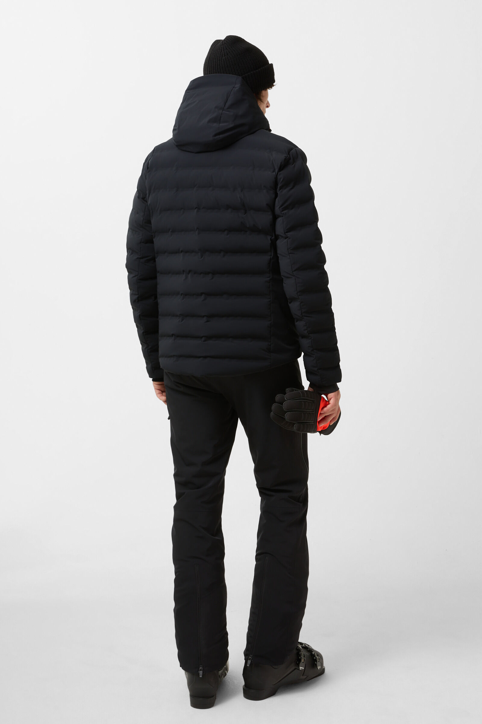 York quilted jacket Black