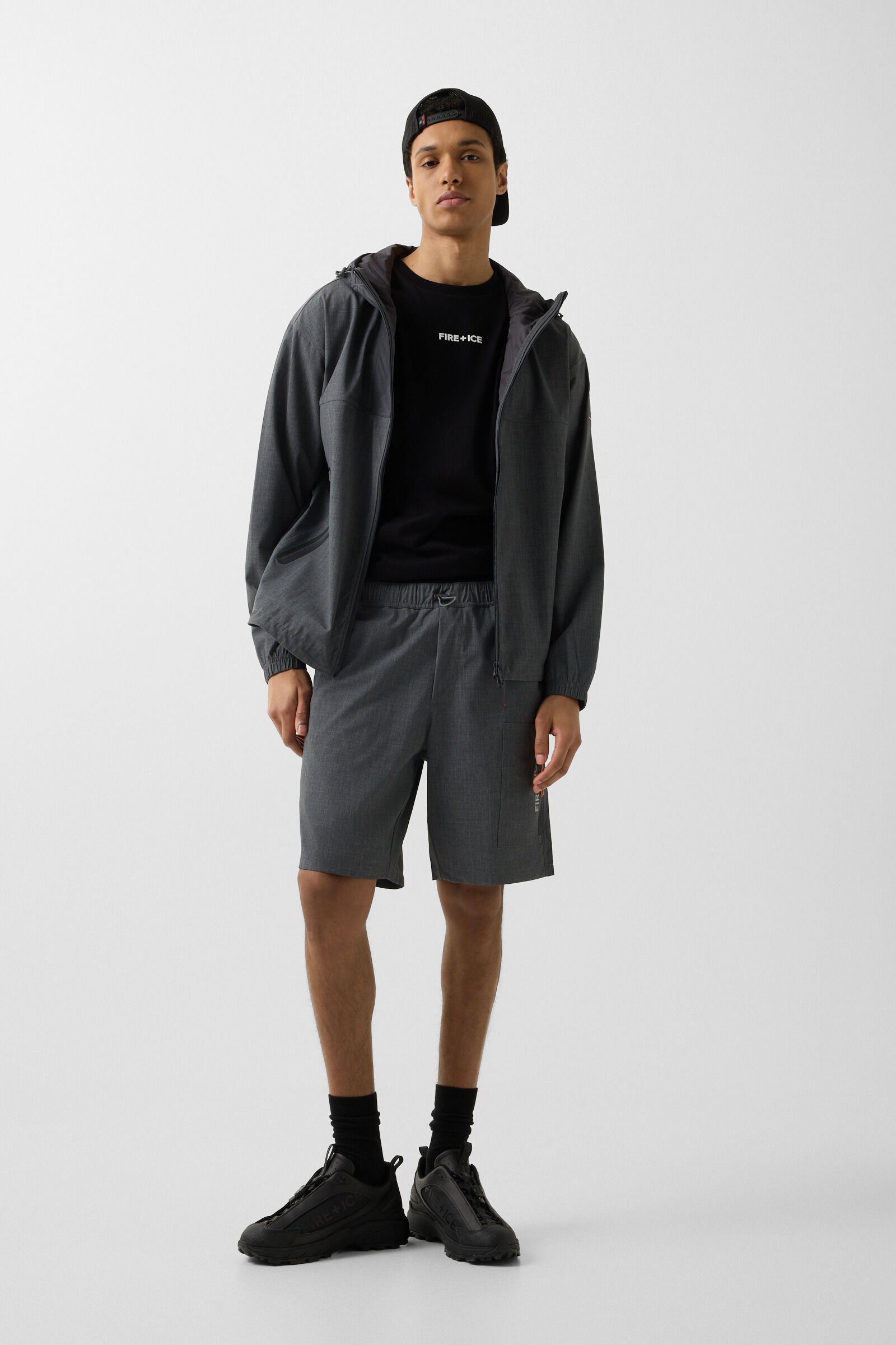 Funktions-Shorts Pavel Anthrazit