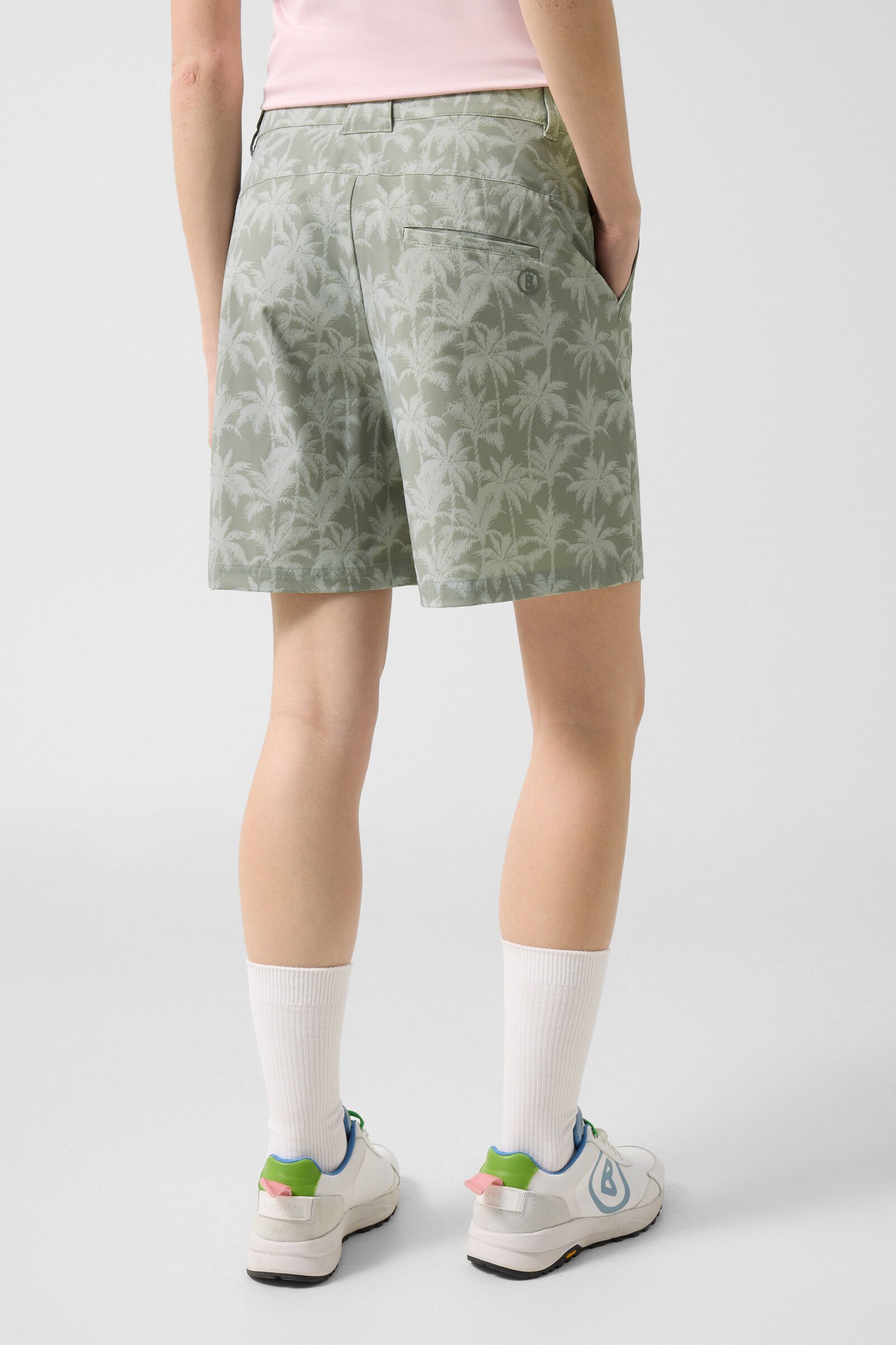 Eleni functional shorts Eucalyptus