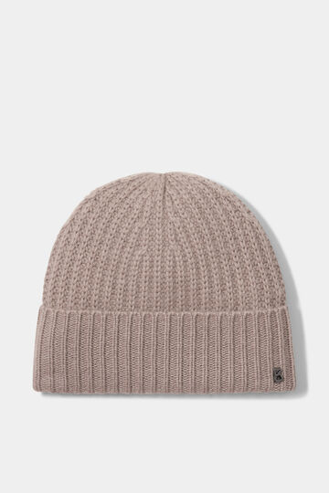 Rex knitted cashmere hat Greige Rex knitted cashmere hat Greige