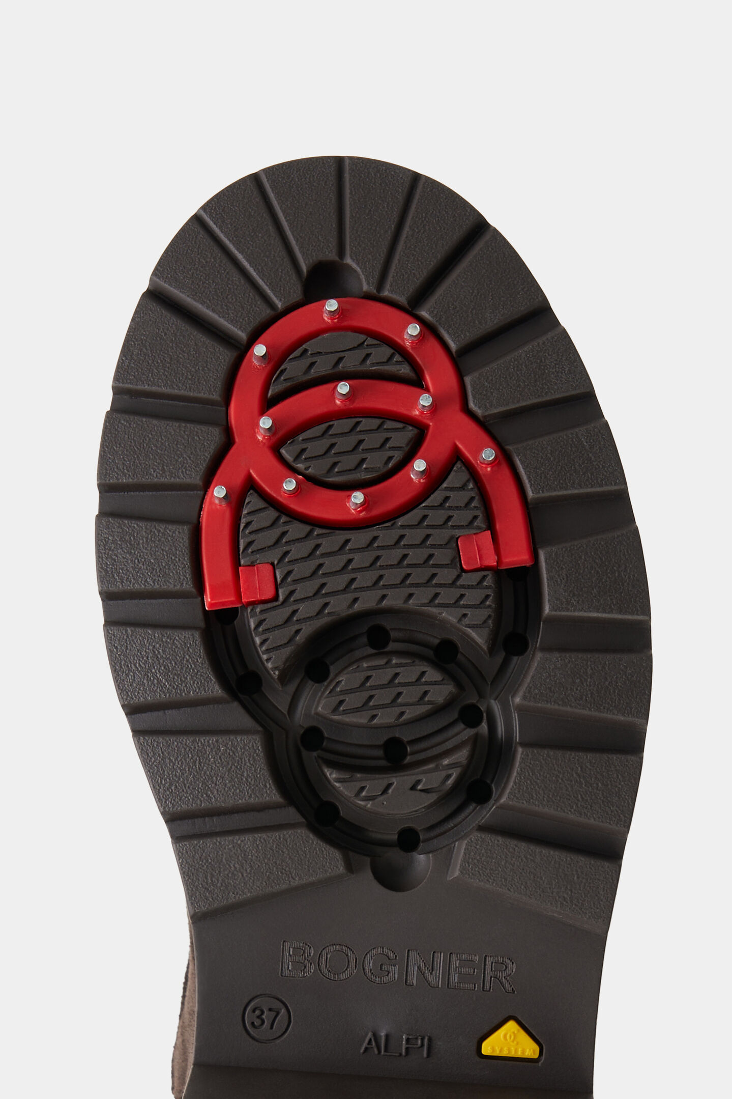 Slip-on Boots St.Moritz avec crampons Chocolate