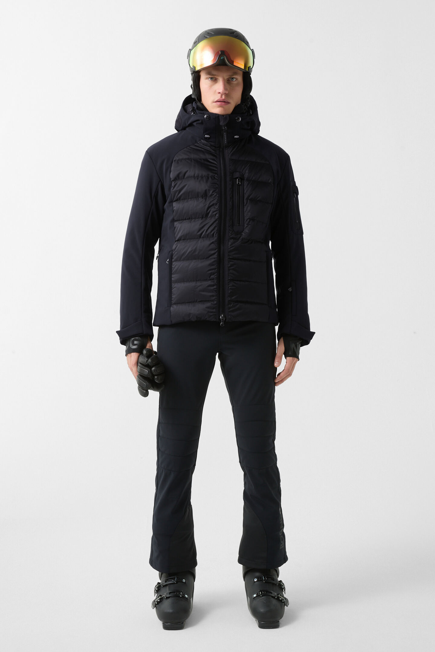 Zoran softshell ski jacket Black