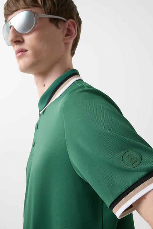 Arik functional short-sleeved top Dark green