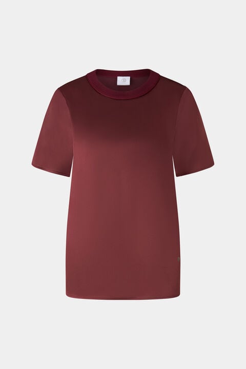 Satin shirt Dylan Wine red Satin shirt Dylan Wine red