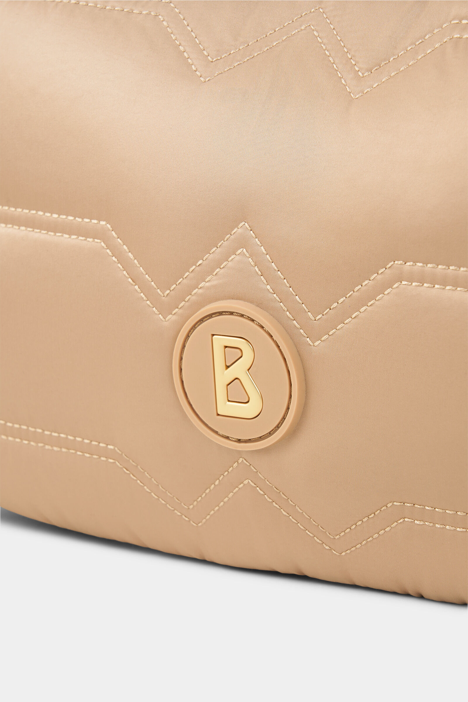 Schultertasche Wallis Tessuto Odette Beige