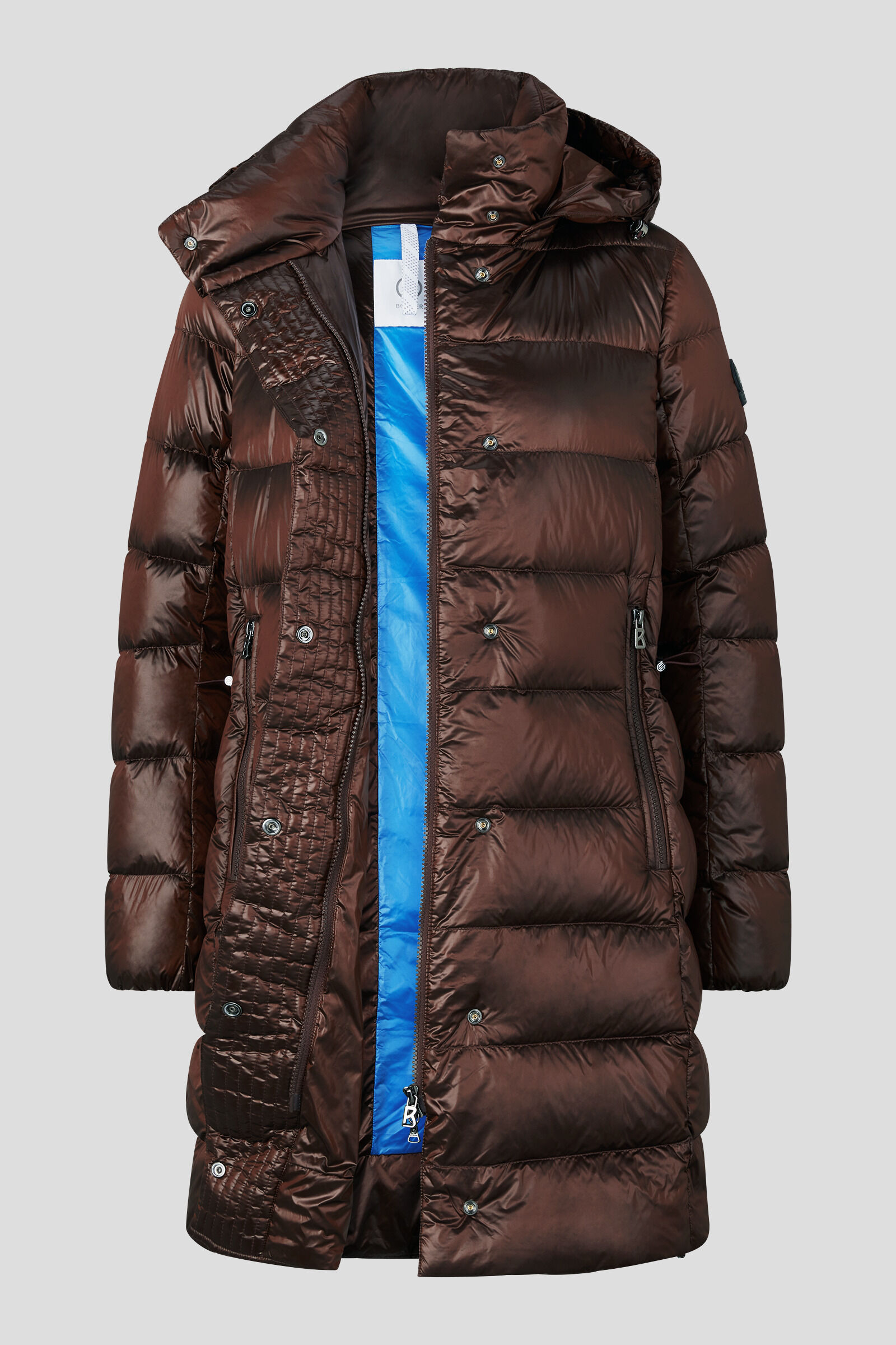Womens brown deals down coat