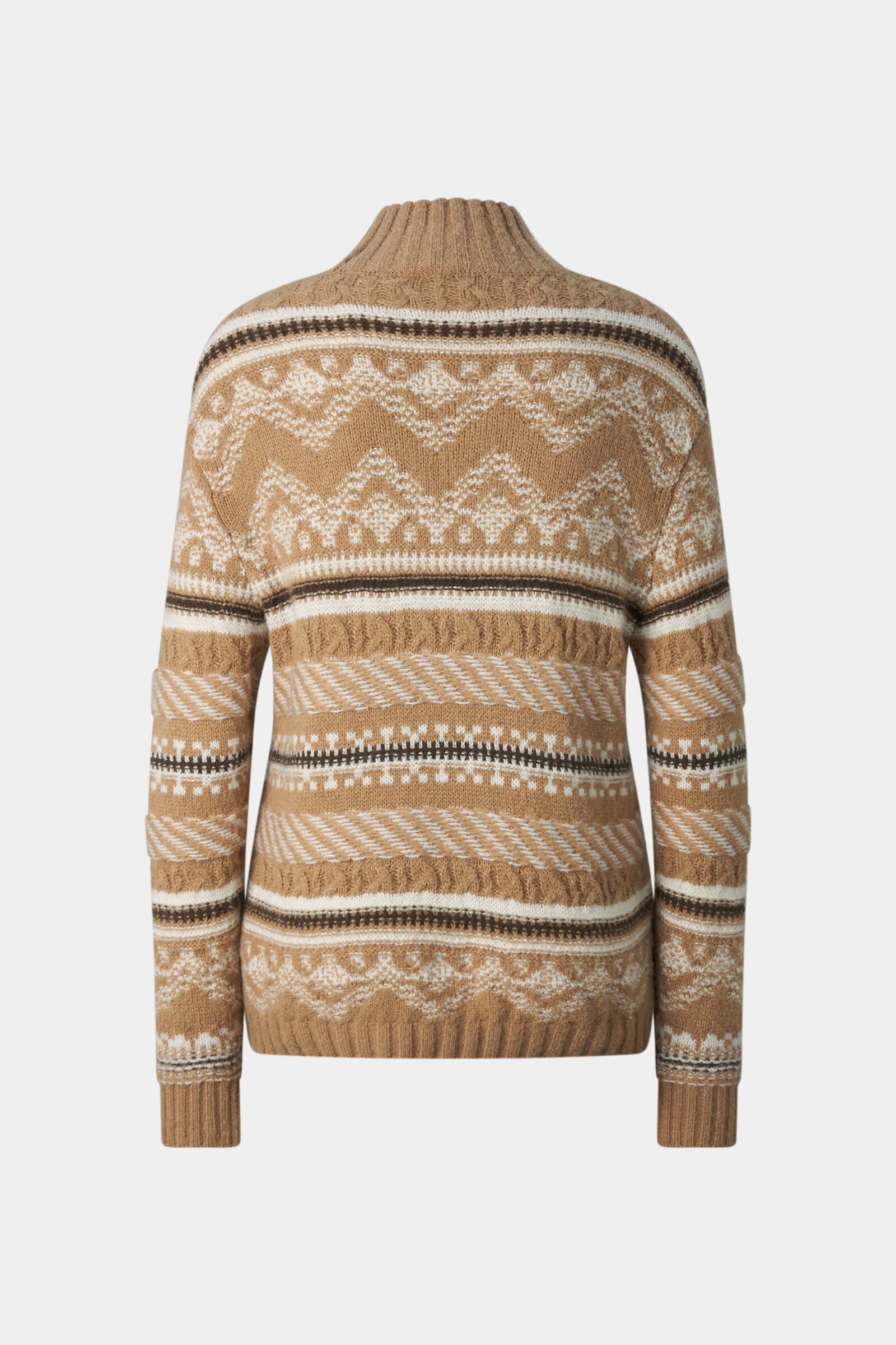 Pink Norwegian Pullover Camel