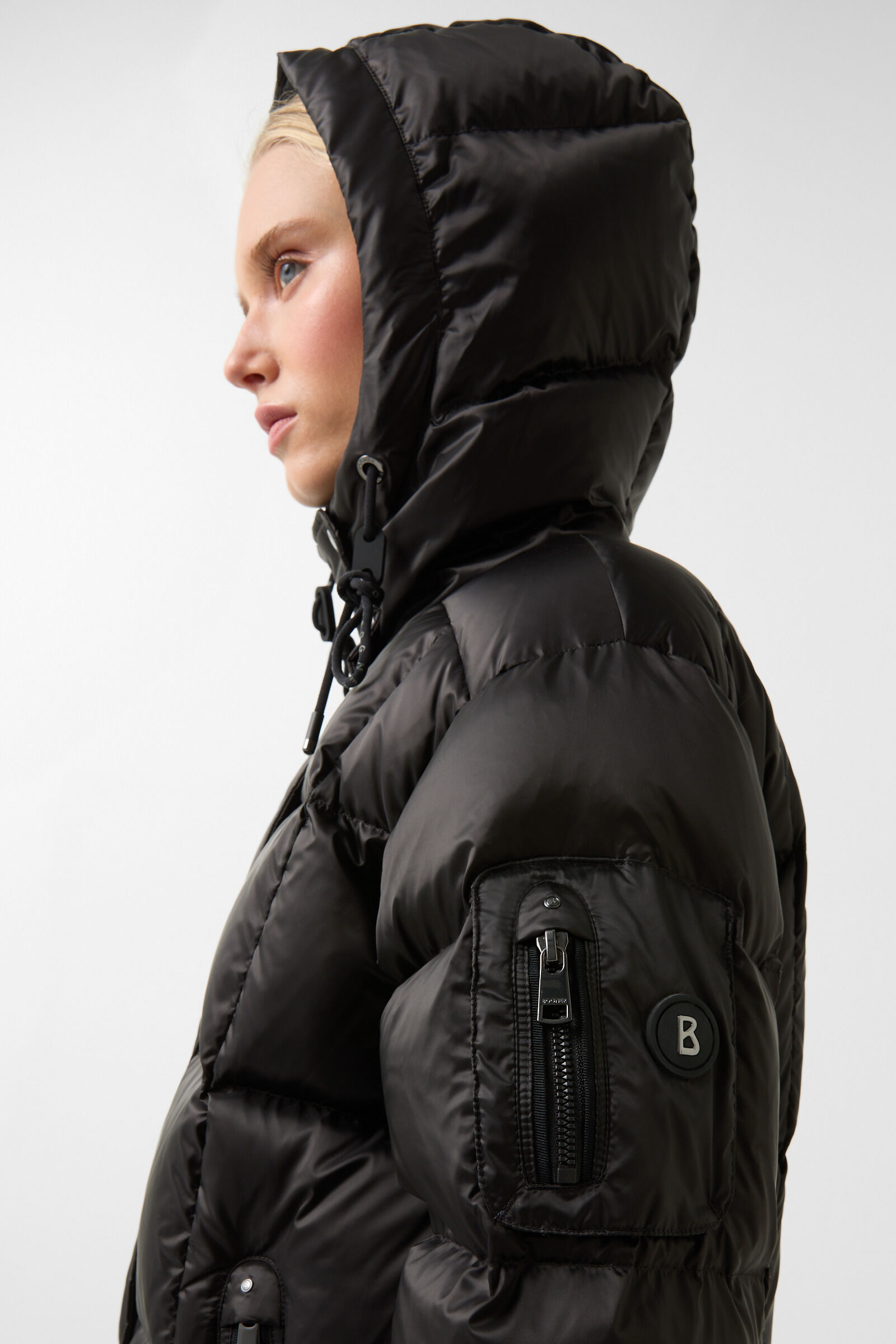 Bogner Fanja Down Coat Women Black 6 S