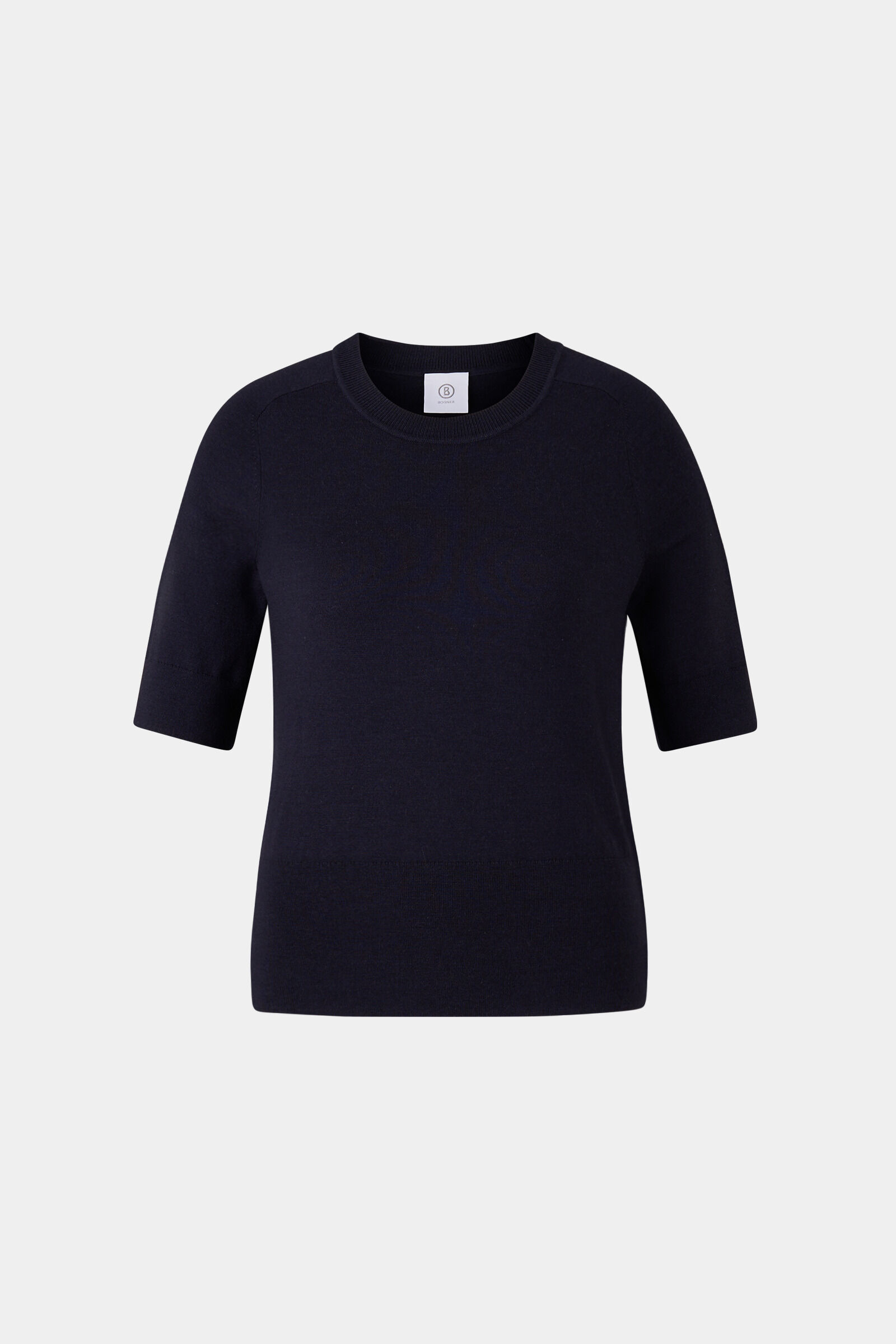 Izzy short-sleeved jumper Navy blue
