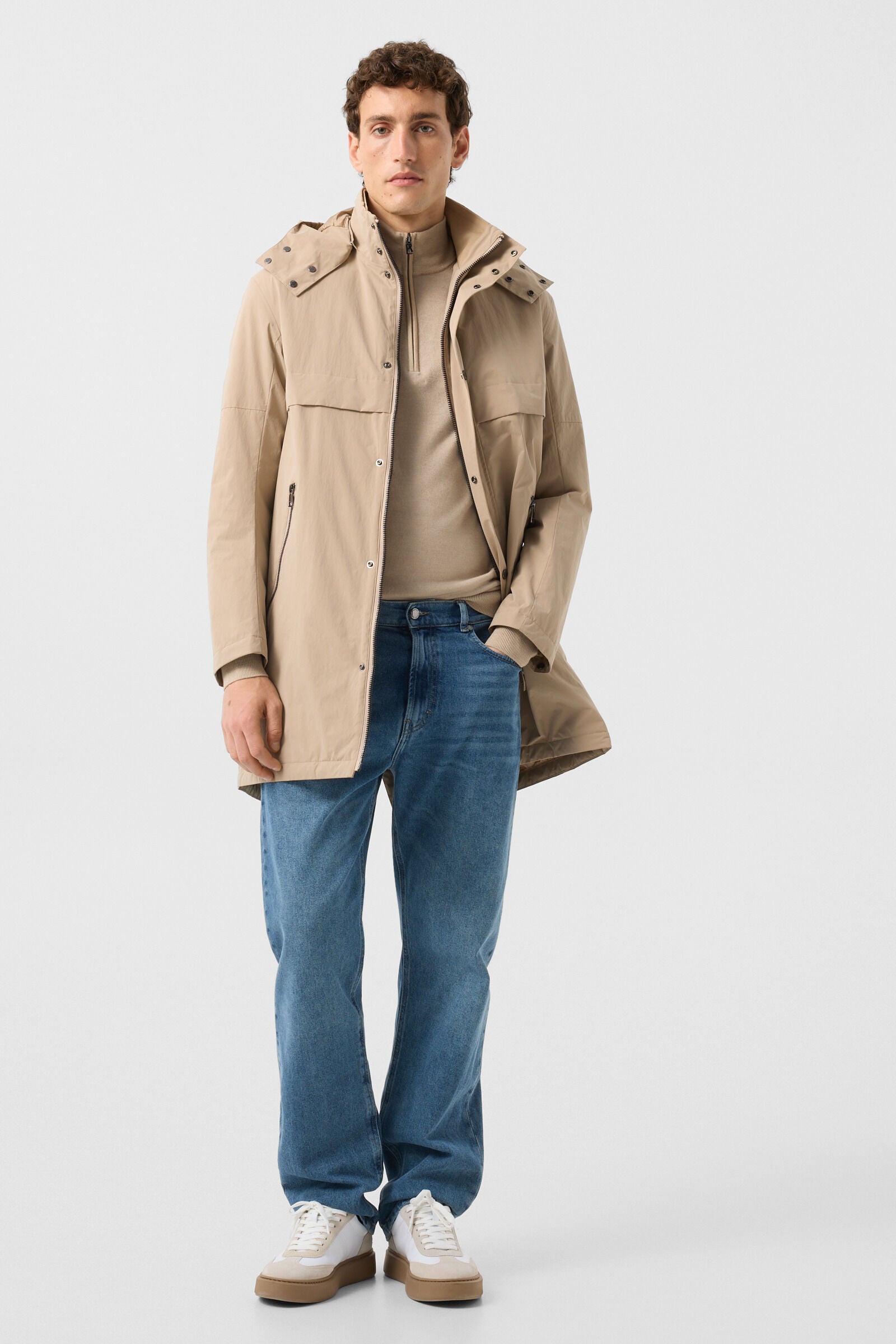 Ouri merino troyer Beige