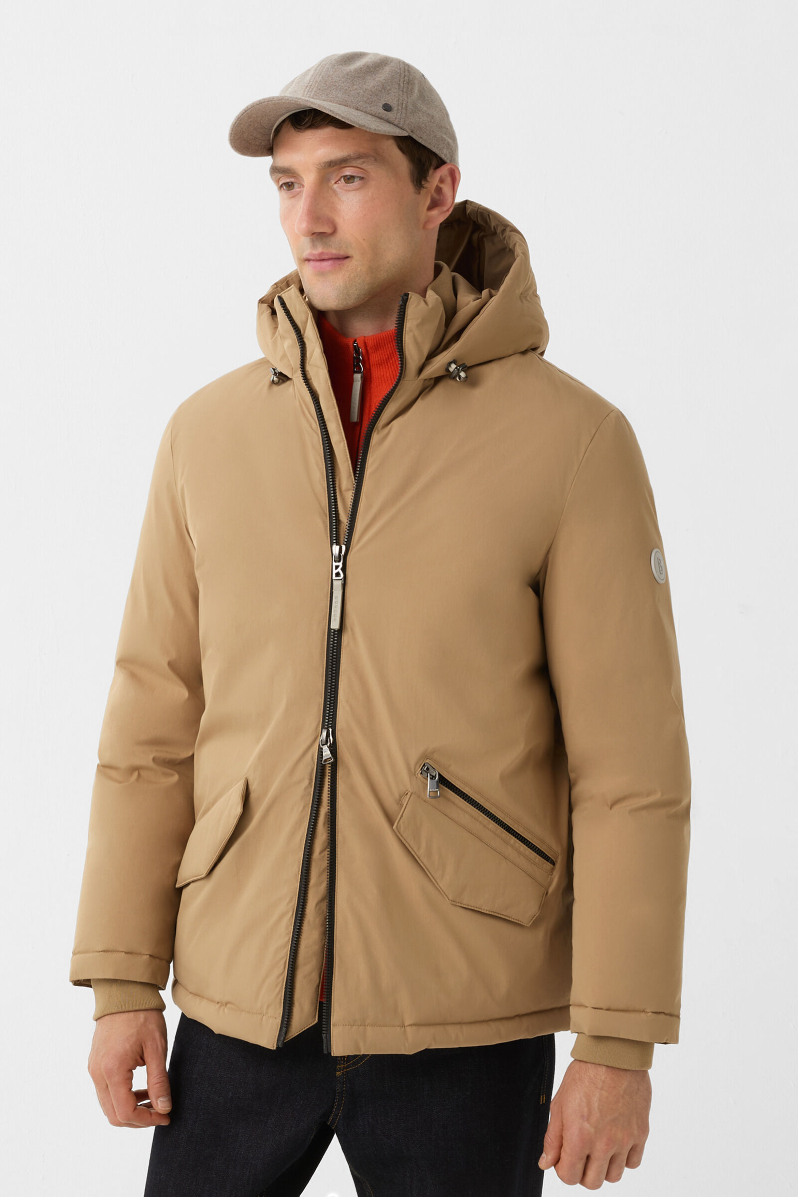 Gidon down jacket Camel